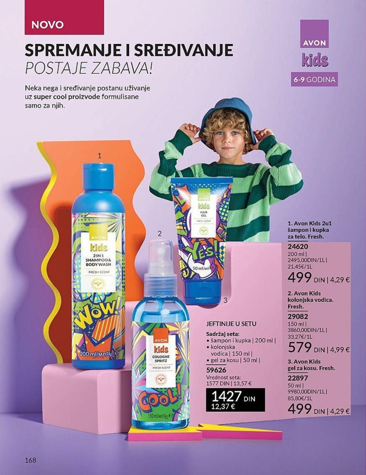 avon - AVON katalog - najnovije akcije 01.09.2024 - 30.09.2024 - page: 168