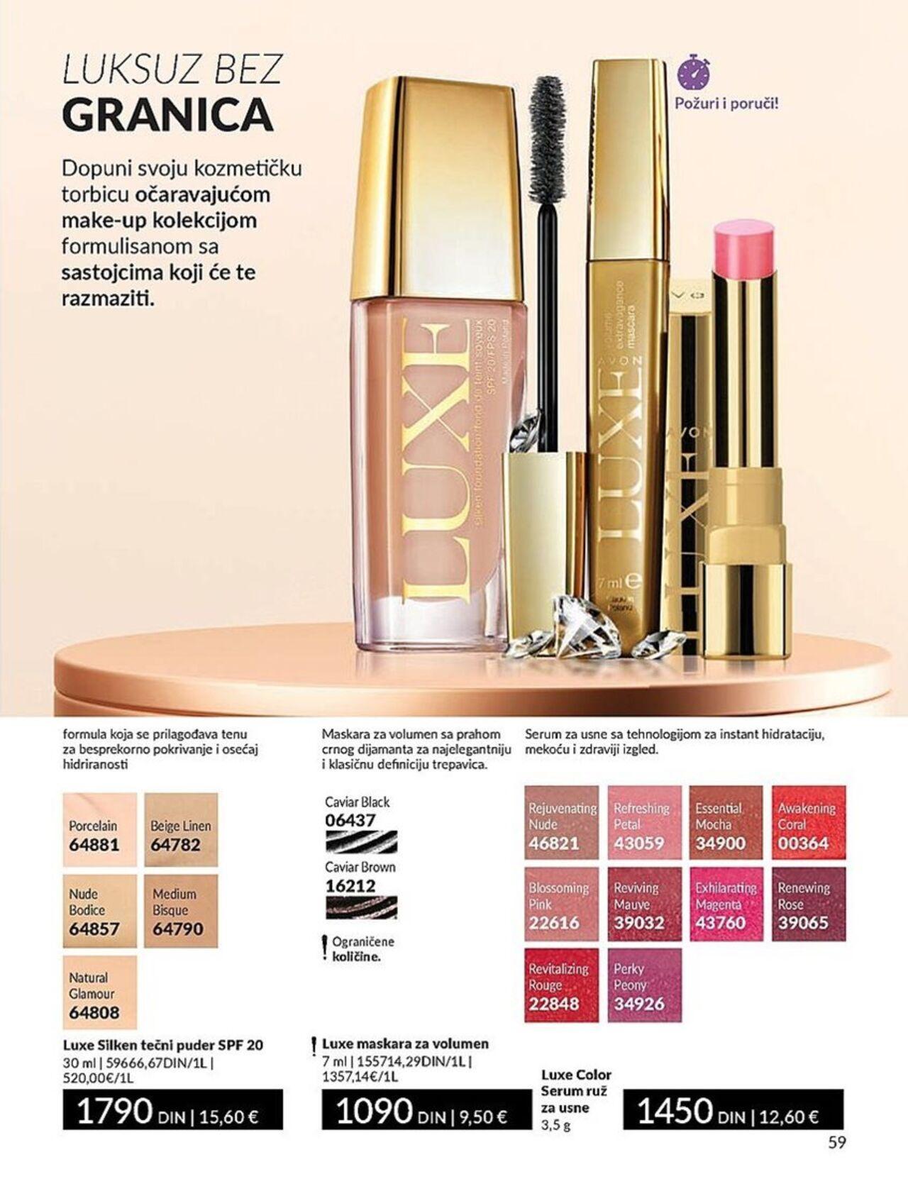 avon - AVON katalog - najnovije akcije 01.09.2024 - 30.09.2024 - page: 59