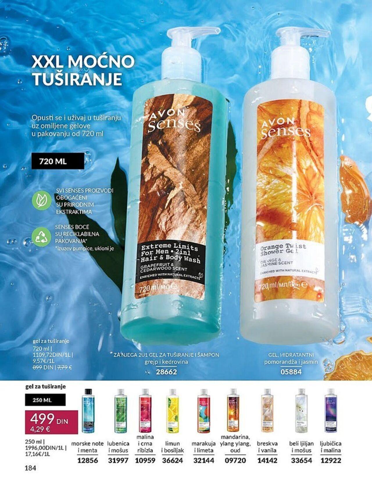 avon - AVON katalog - najnovije akcije 01.09.2024 - 30.09.2024 - page: 184