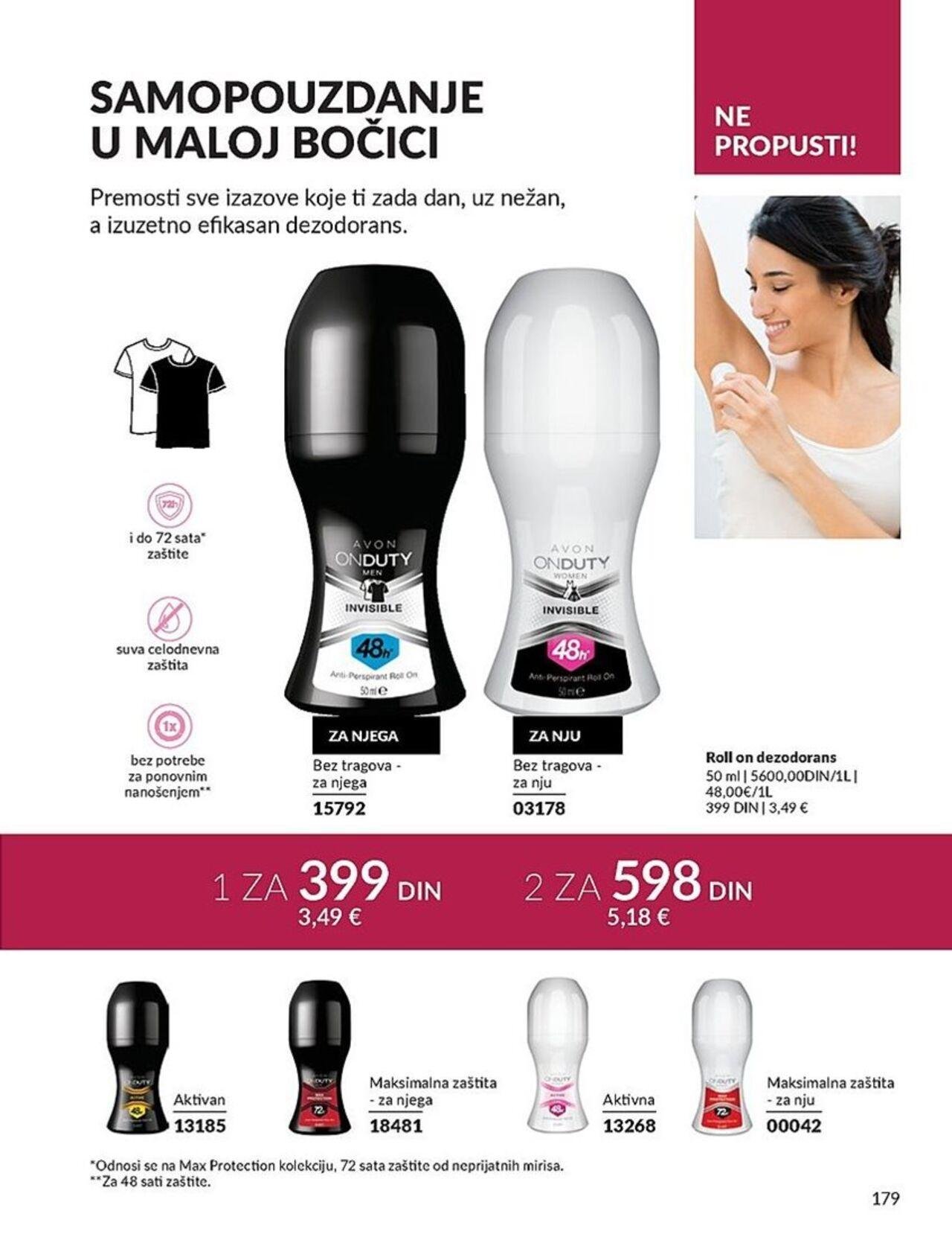 avon - AVON katalog - najnovije akcije 01.10.2024 - 31.10.2024 - page: 181