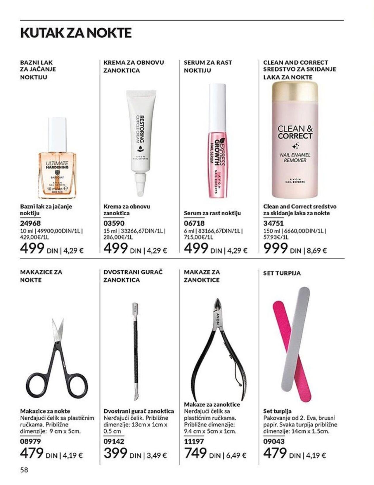 avon - AVON katalog - najnovije akcije 01.10.2024 - 31.10.2024 - page: 58