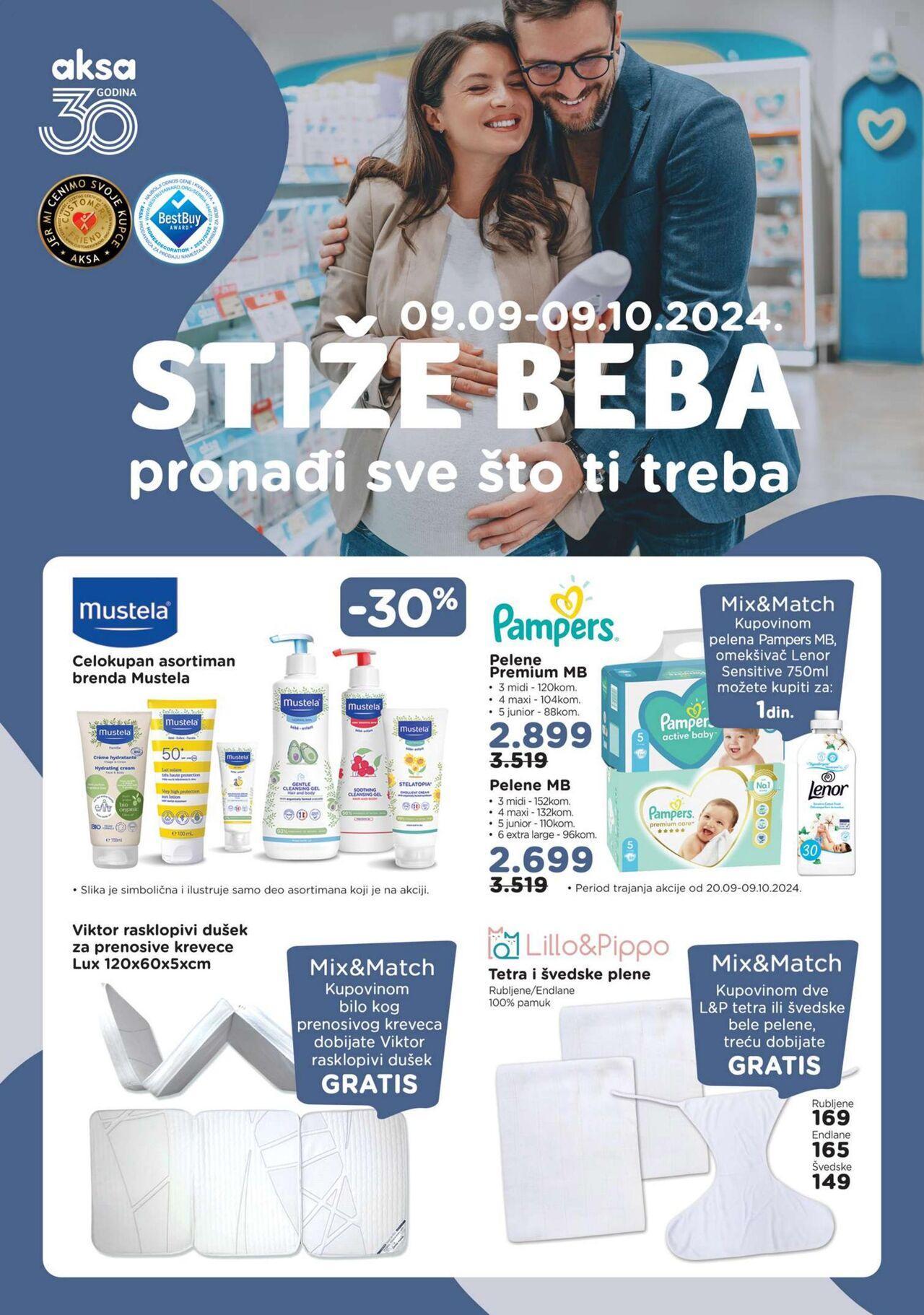 aksa - Aksa katalog - najnovije akcije 09.09.2024 - 09.10.2024