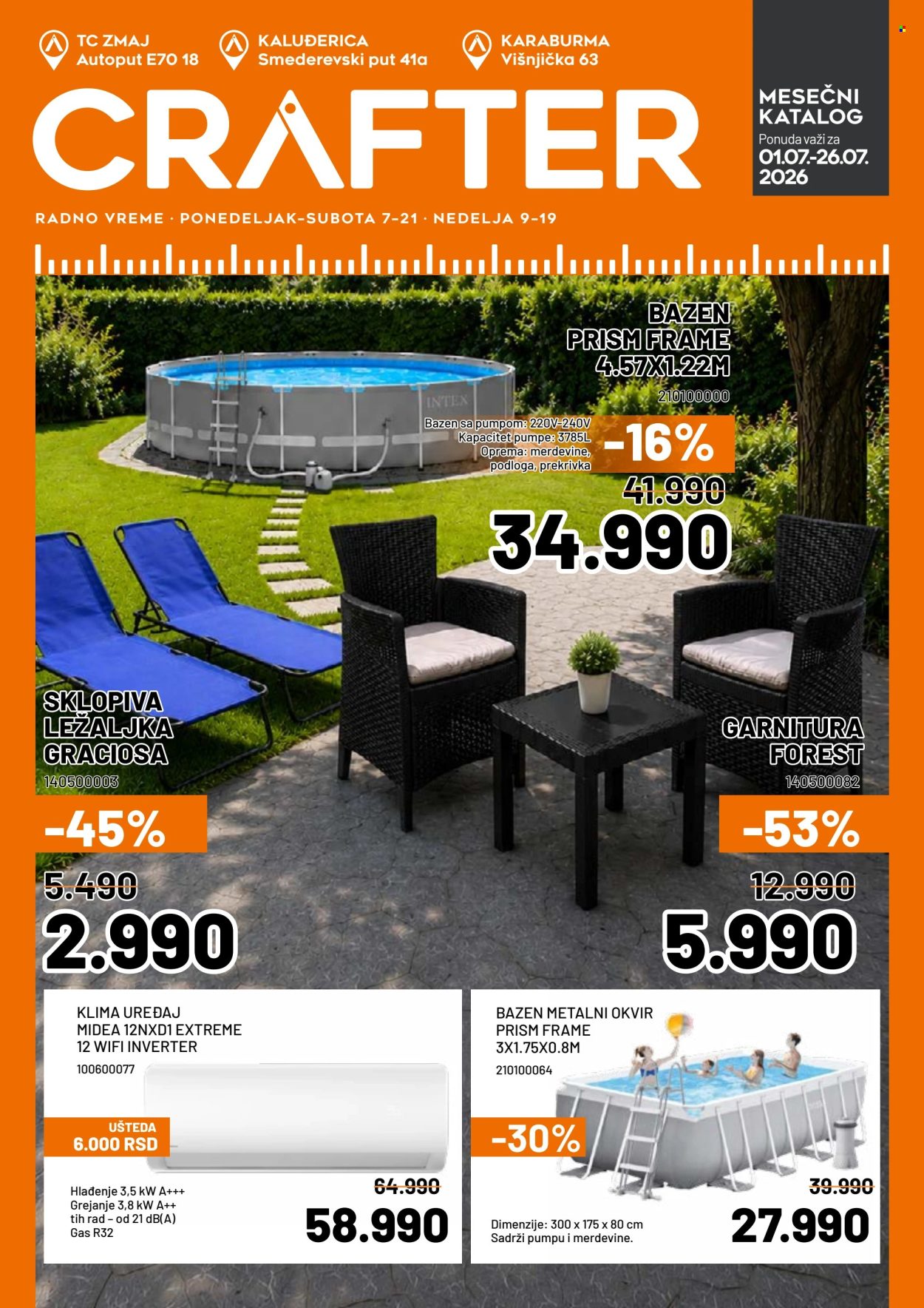crafter - Crafter katalog - 01.07.-26.07.2026 - page: 1