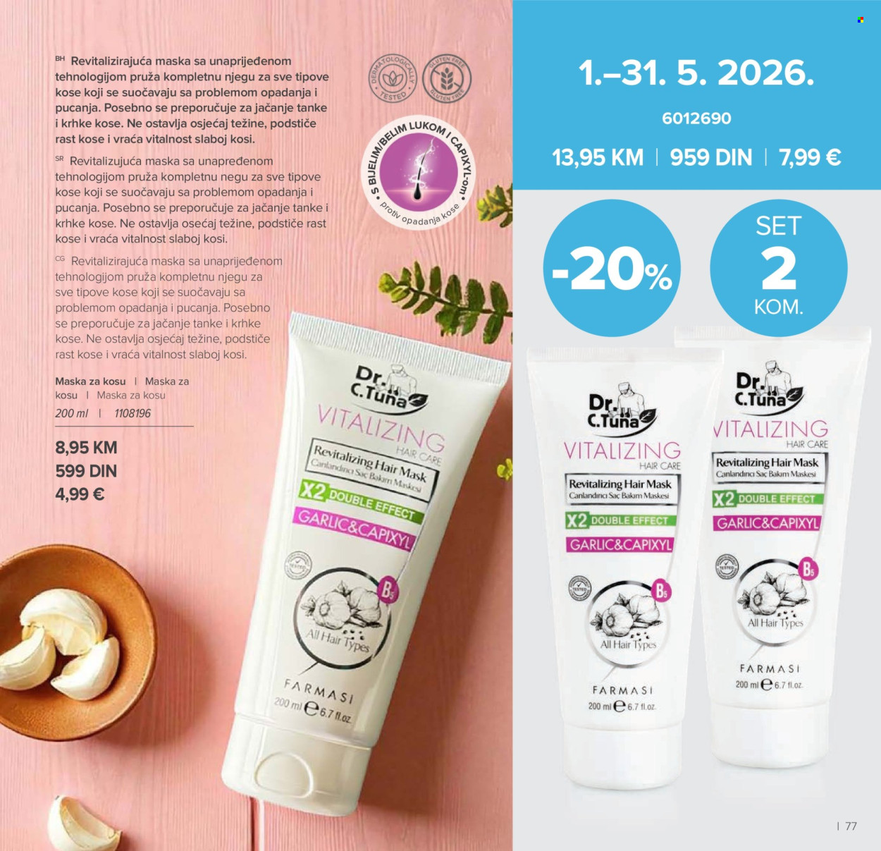 farmasi - Farmasi katalog - 01.05.-30.06.2026 - page: 77