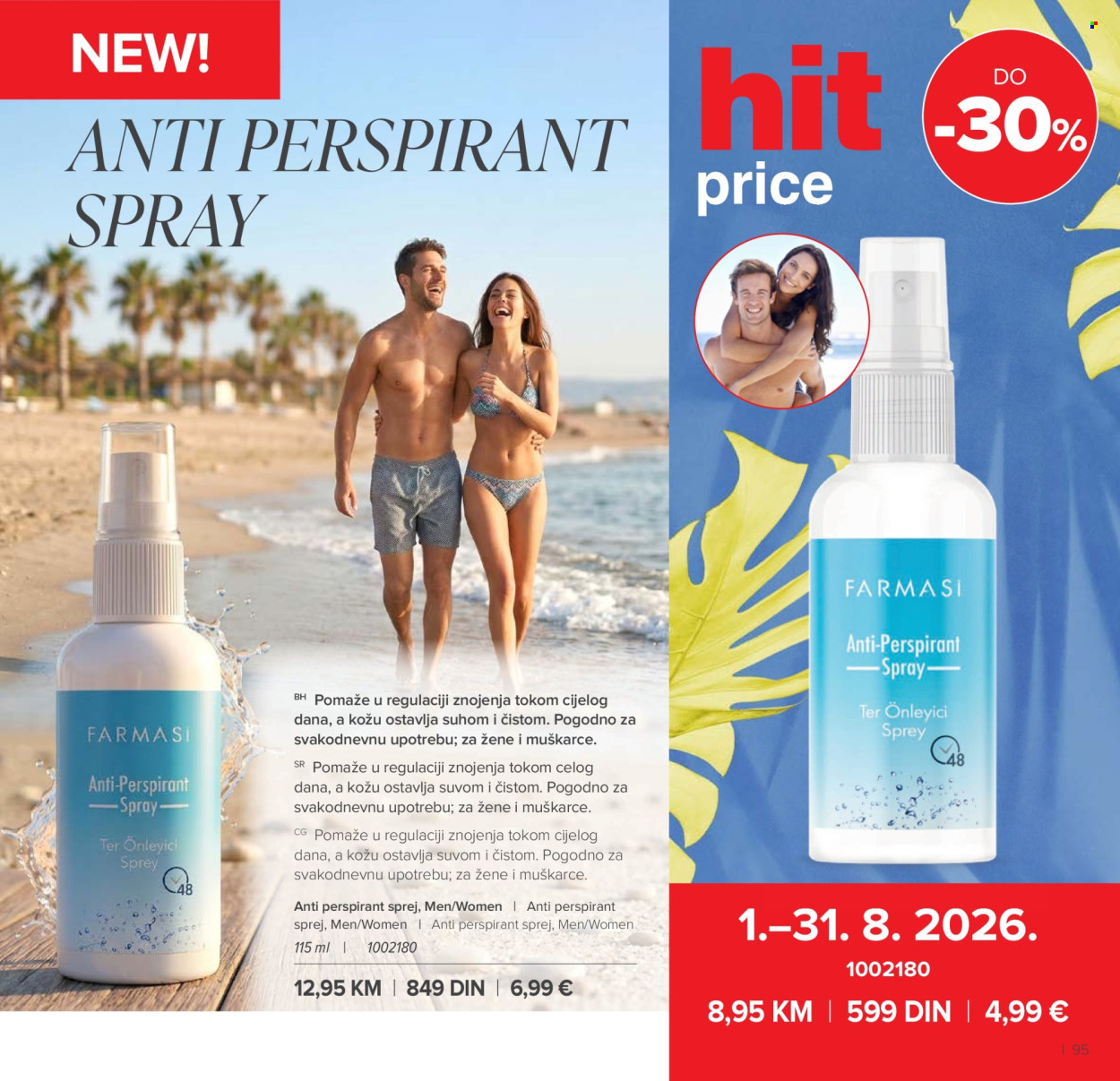 farmasi - Farmasi katalog - 01.07.-31.08.2026 - page: 95