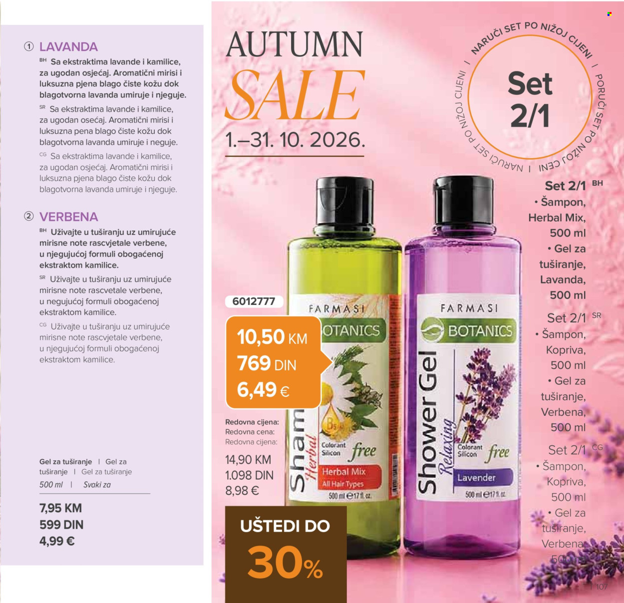 farmasi - Farmasi katalog - 01.09.-31.10.2026 - page: 107