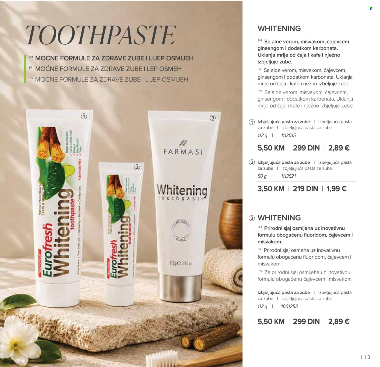 farmasi - Farmasi katalog - 01.09.-31.10.2026 - page: 113