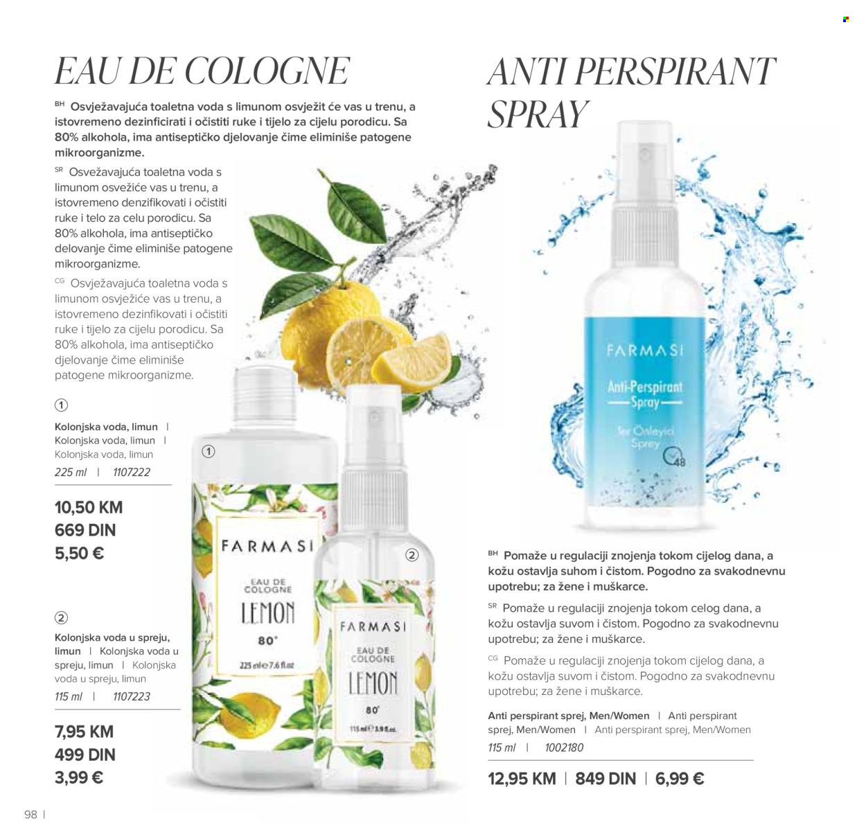farmasi - Farmasi katalog - 01.09.-31.10.2026 - page: 98