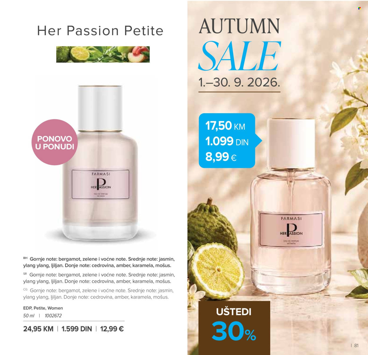 farmasi - Farmasi katalog - 01.09.-31.10.2026 - page: 81
