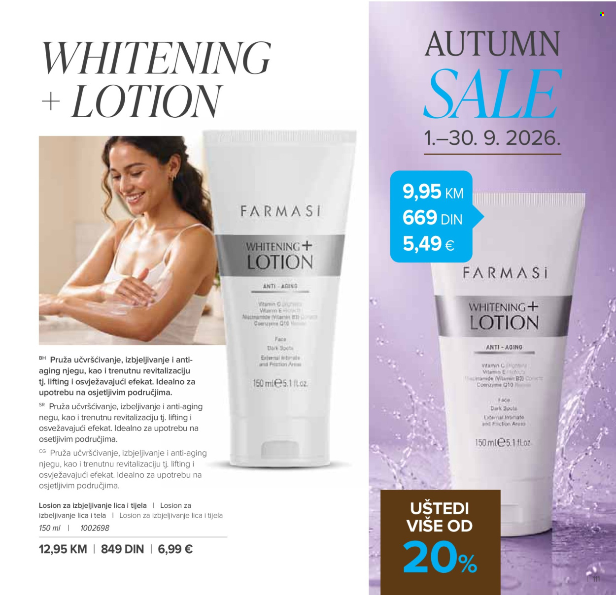 farmasi - Farmasi katalog - 01.09.-31.10.2026 - page: 111