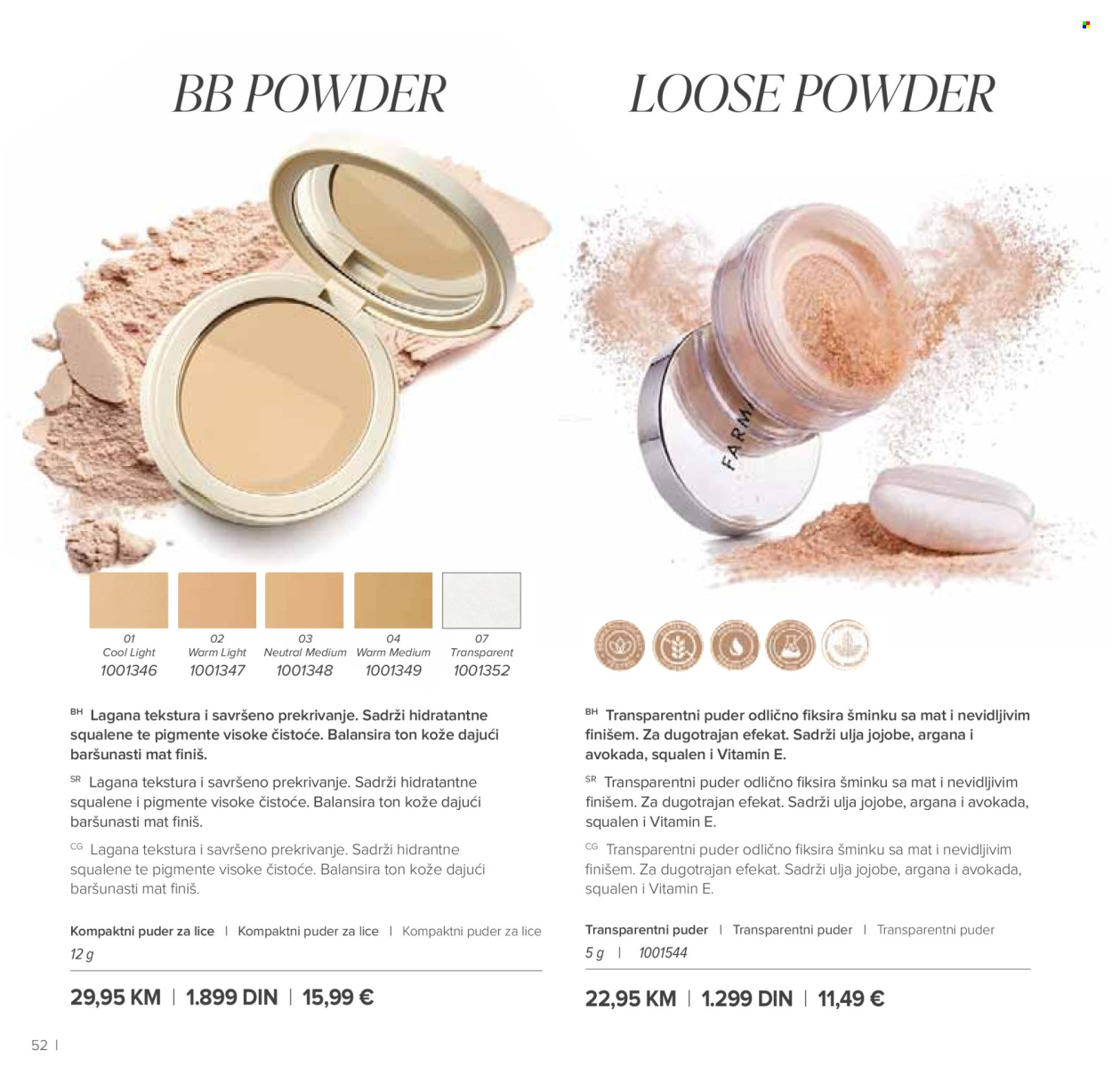 farmasi - Farmasi katalog - 01.09.-31.10.2026 - page: 52