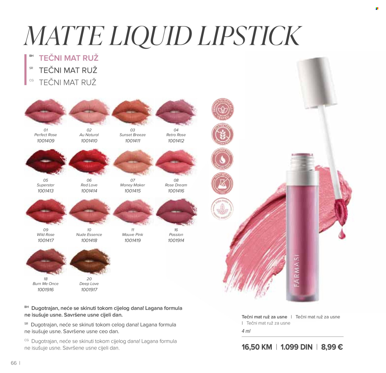 farmasi - Farmasi katalog - 01.09.-31.10.2026 - page: 66