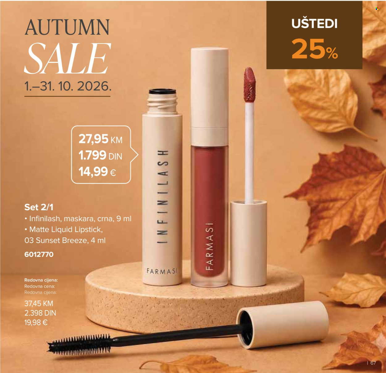 farmasi - Farmasi katalog - 01.09.-31.10.2026 - page: 67