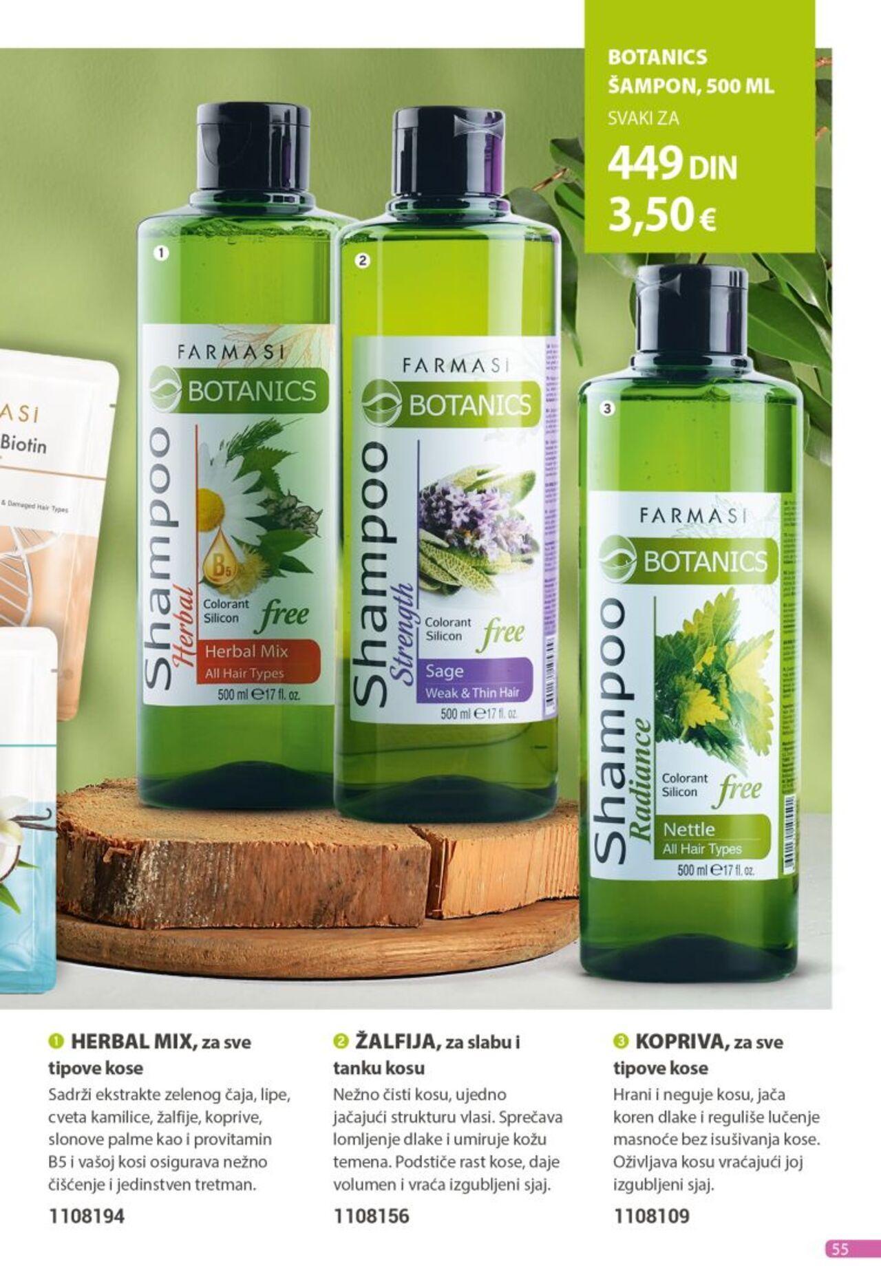 farmasi - Farmasi katalog - najnovije akcije 01.09.2024 - 30.09.2024 - page: 55