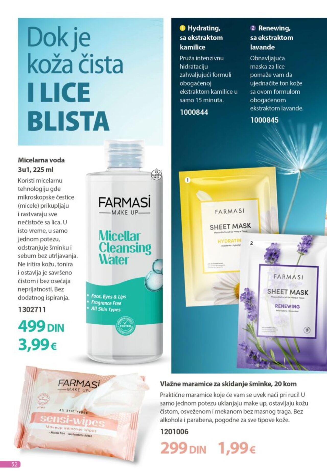 farmasi - Farmasi katalog - najnovije akcije 01.09.2024 - 30.09.2024 - page: 52