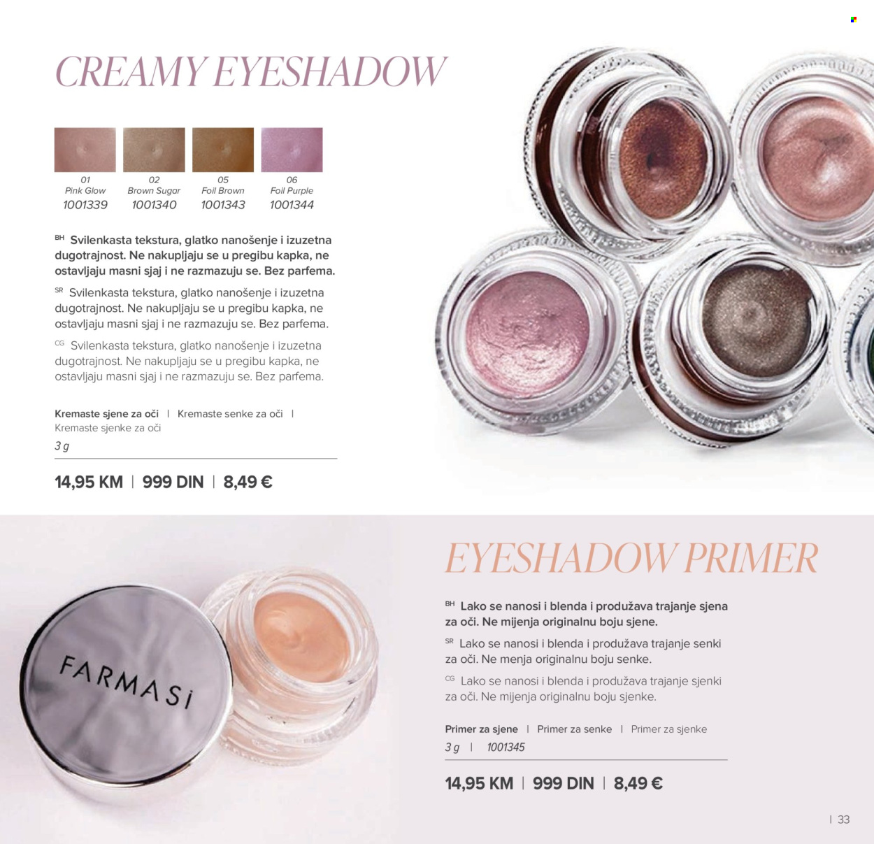 farmasi - Farmasi katalog - 01.03.-30.04.2026 - page: 33