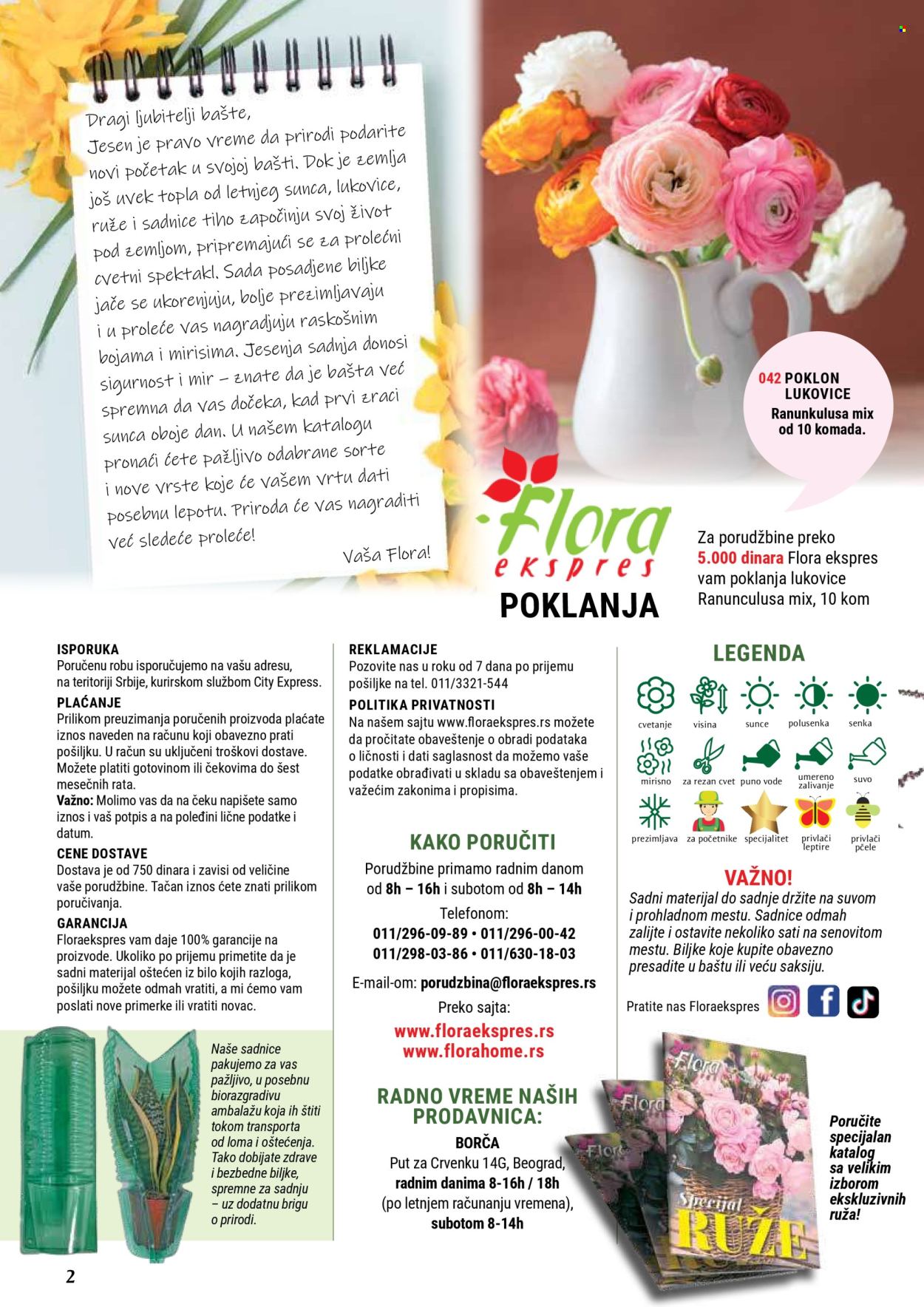 flora-ekspres - Flora Ekspres katalog septembar 2025 - page: 2 flora-ekspres - Flora Ekspres katalog septembar 2025 - page: 2