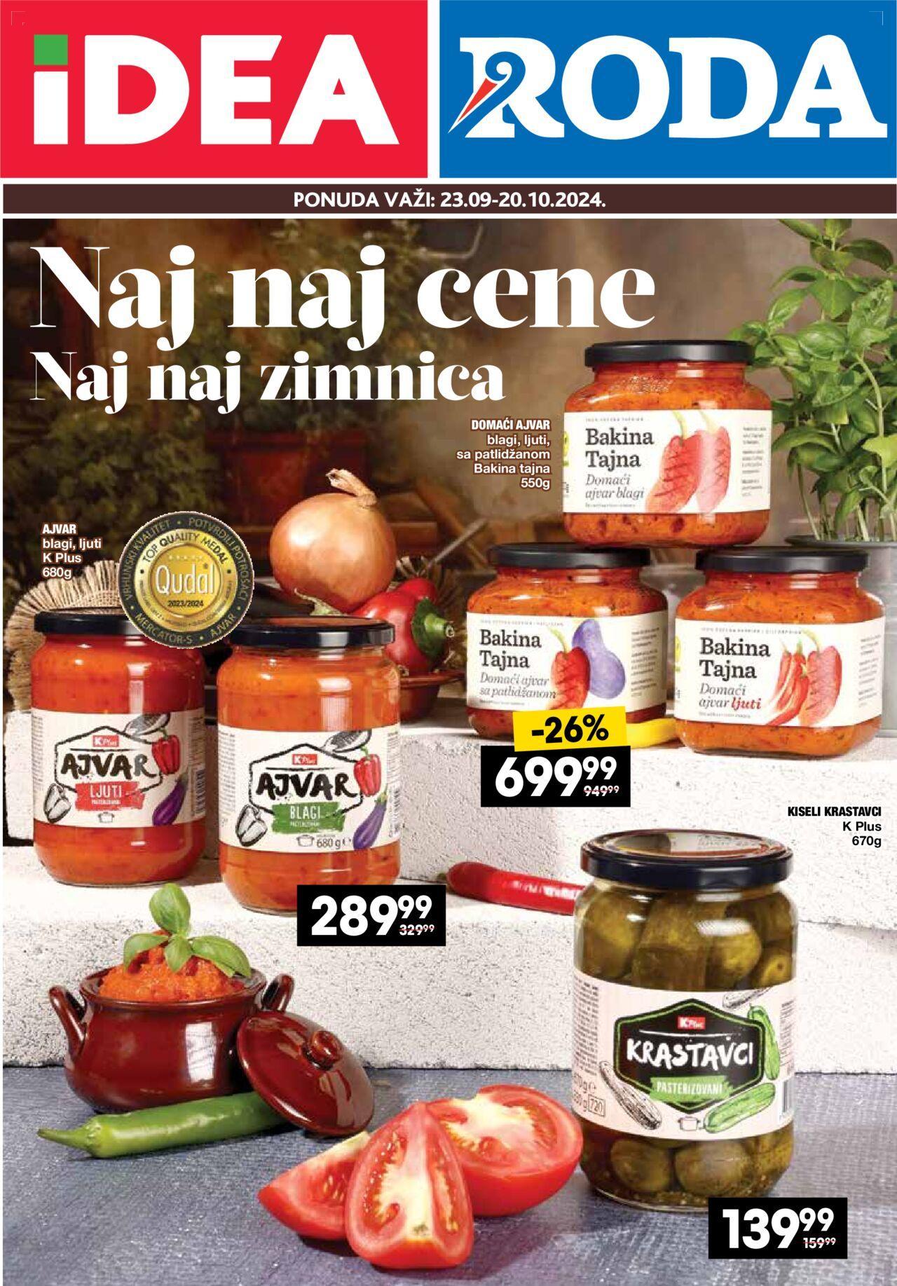 idea - Idea katalog - najnovije akcije 23.09.2024 - 20.10.2024