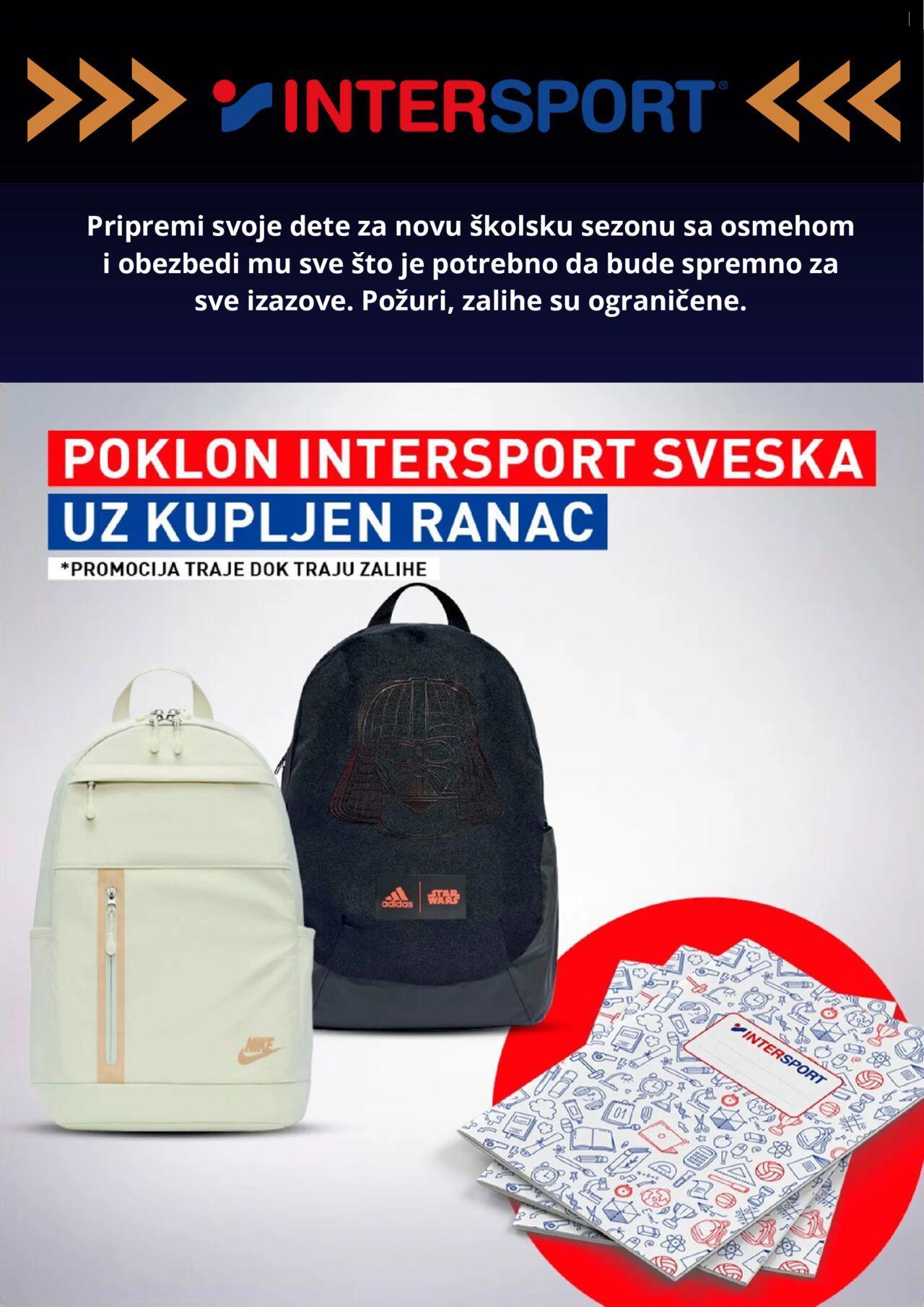 intersport - Intersport katalog - najnovije akcije od petka 30.08.2024