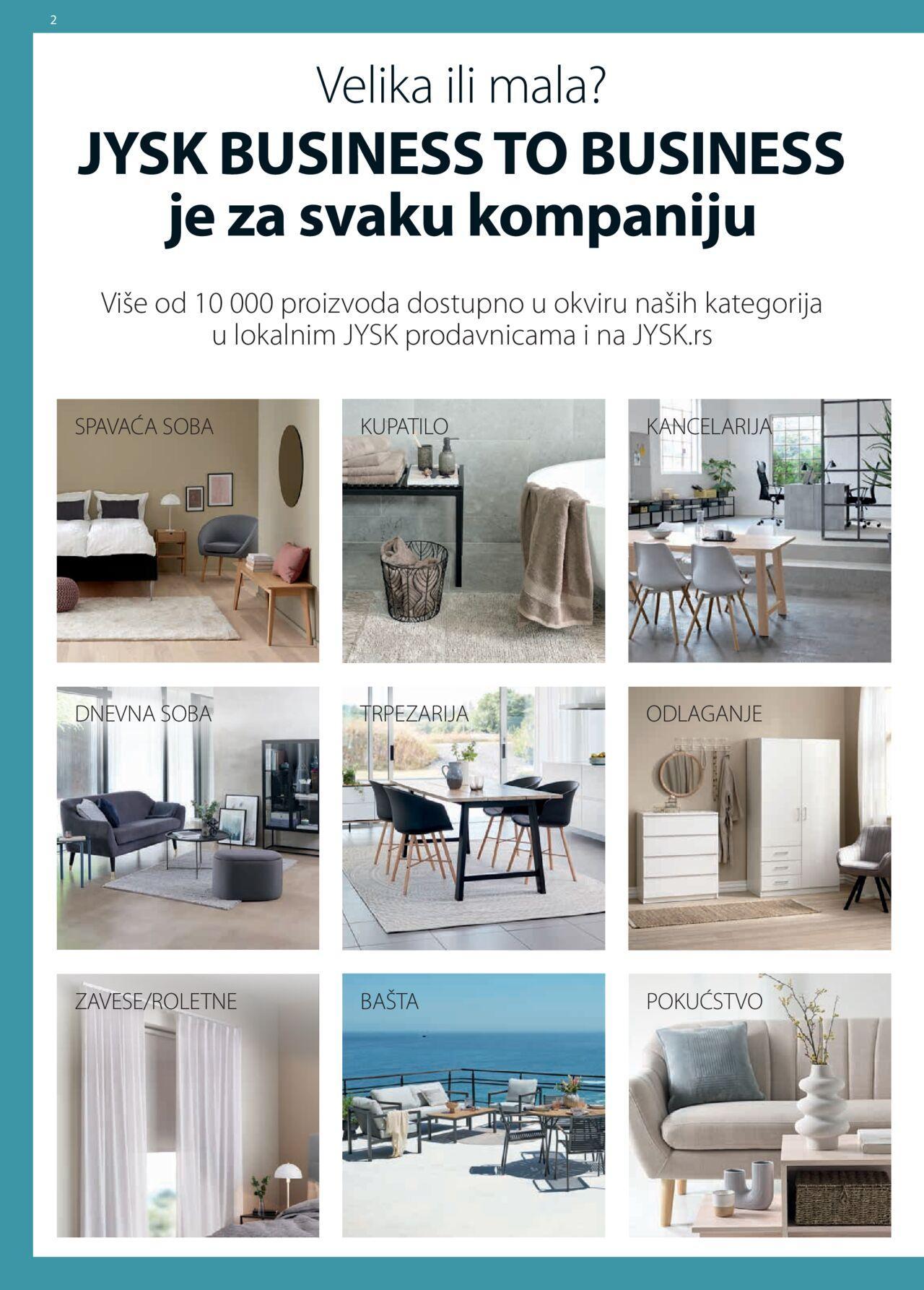 jysk - Jysk katalog - najnovije akcije od ponedeljka 01.04.2024 - page: 2