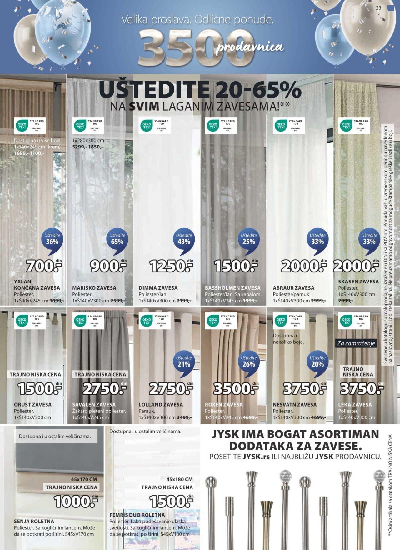 jysk - Jysk katalog - najnovije akcije 16.10.2024 - 29.10.2024 - page: 23