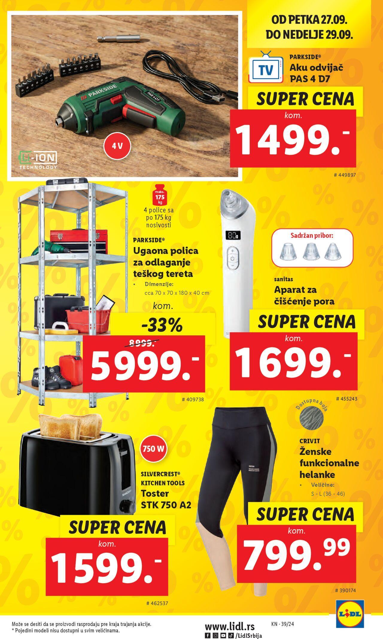 lidl - Lidl katalog - najnovije akcije 26.09.2024 - 02.10.2024 - page: 31