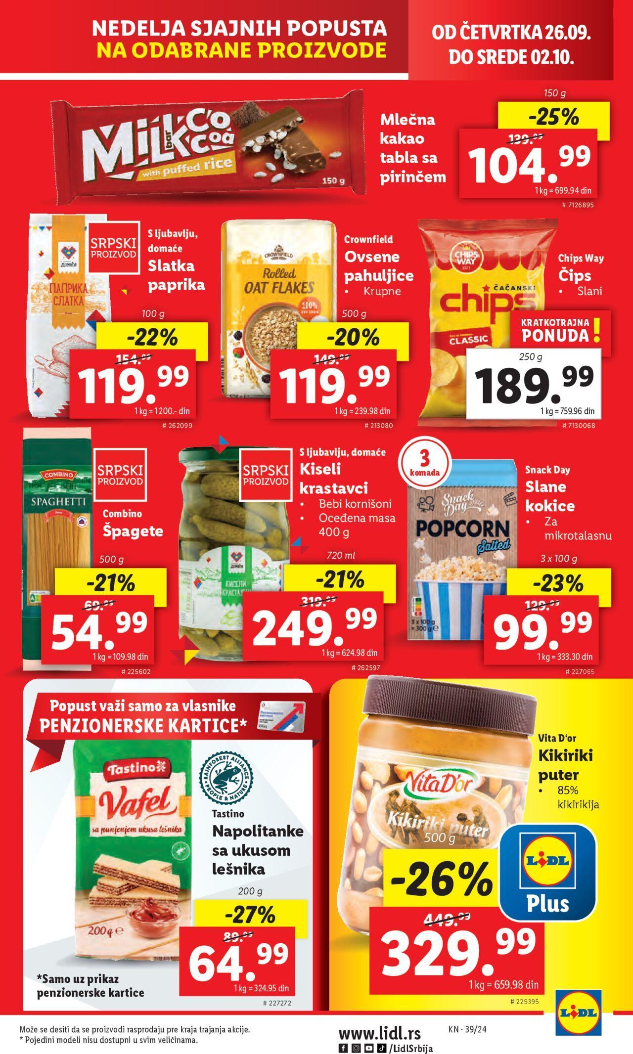 lidl - Lidl katalog - najnovije akcije 26.09.2024 - 02.10.2024 - page: 15