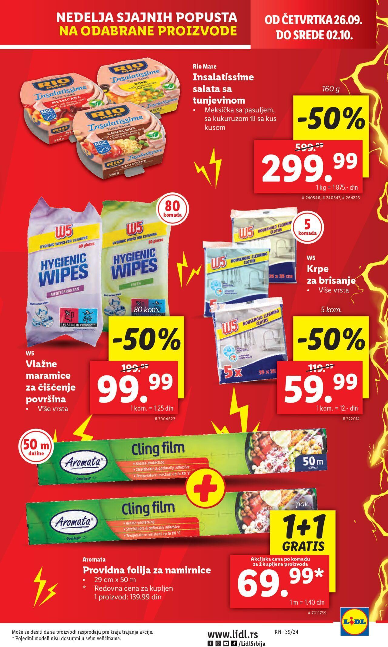 lidl - Lidl katalog - najnovije akcije 26.09.2024 - 02.10.2024 - page: 7