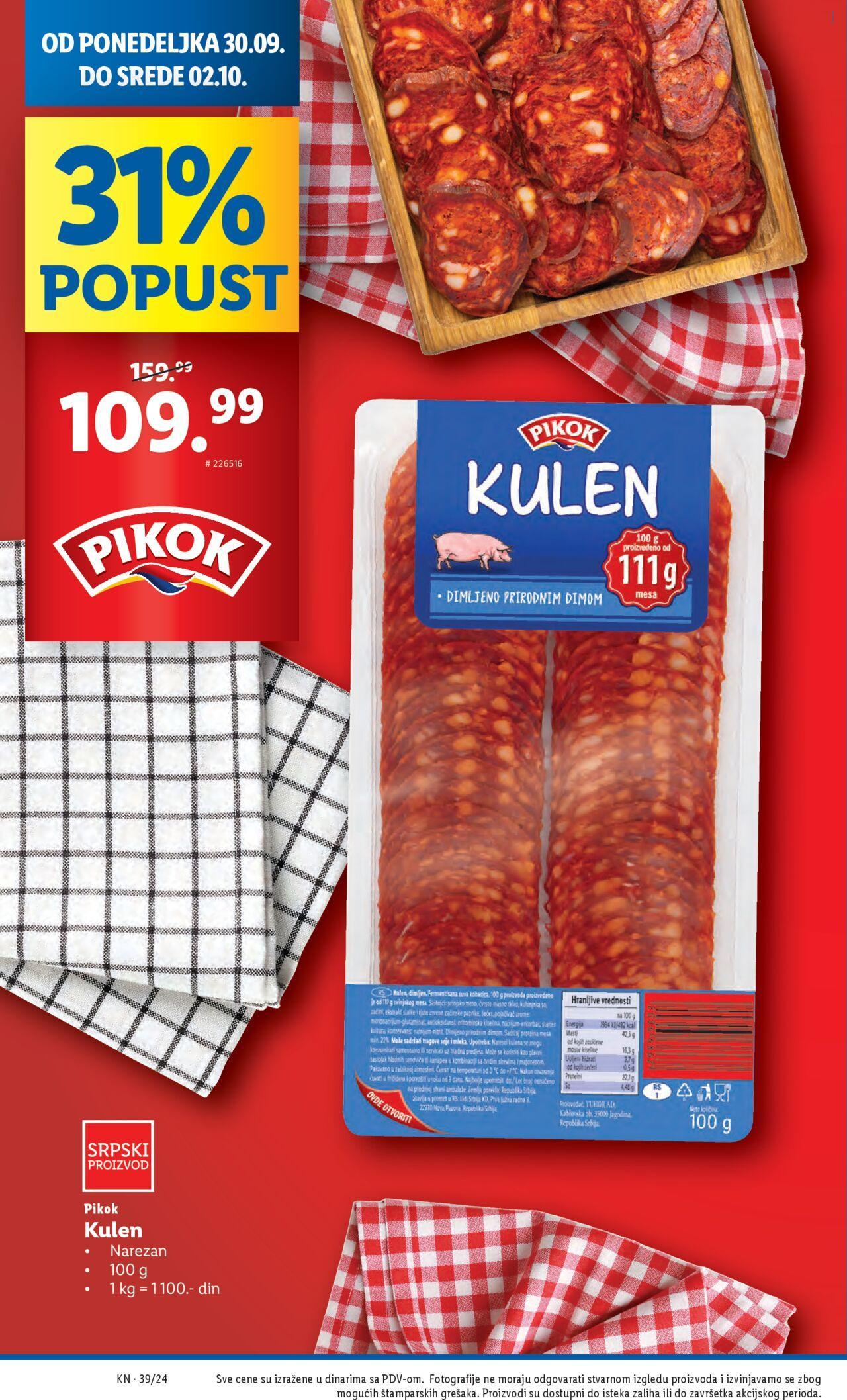 lidl - Lidl katalog - najnovije akcije 26.09.2024 - 02.10.2024 - page: 34