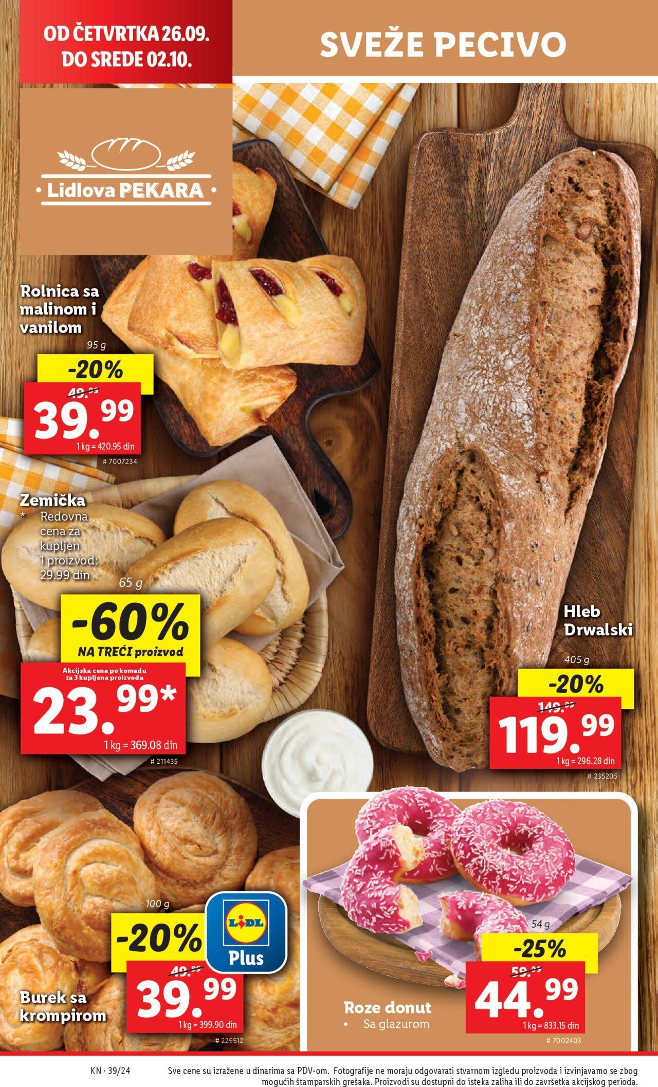 lidl - Lidl katalog - najnovije akcije 26.09.2024 - 02.10.2024 - page: 10