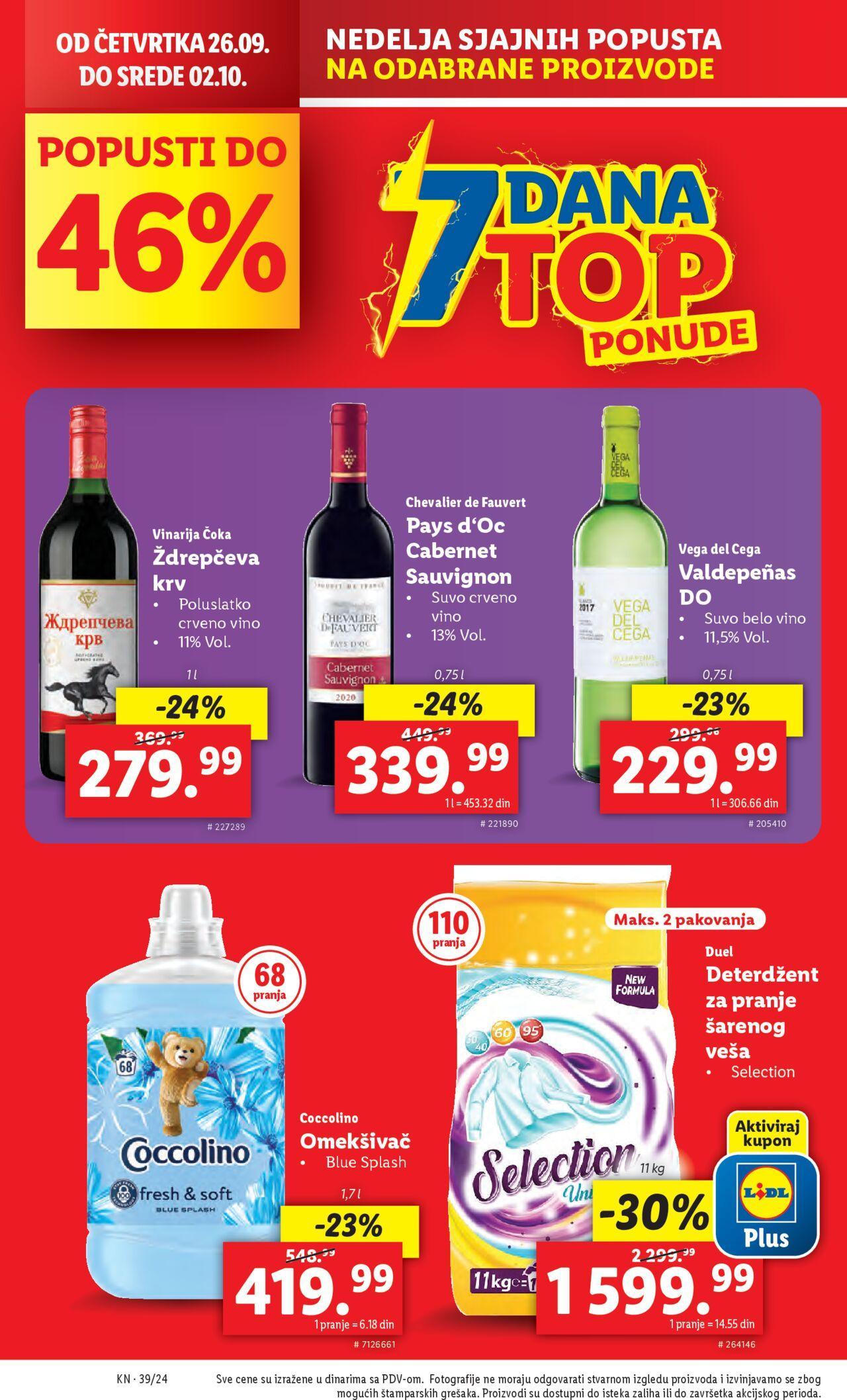 lidl - Lidl katalog - najnovije akcije 26.09.2024 - 02.10.2024 - page: 20