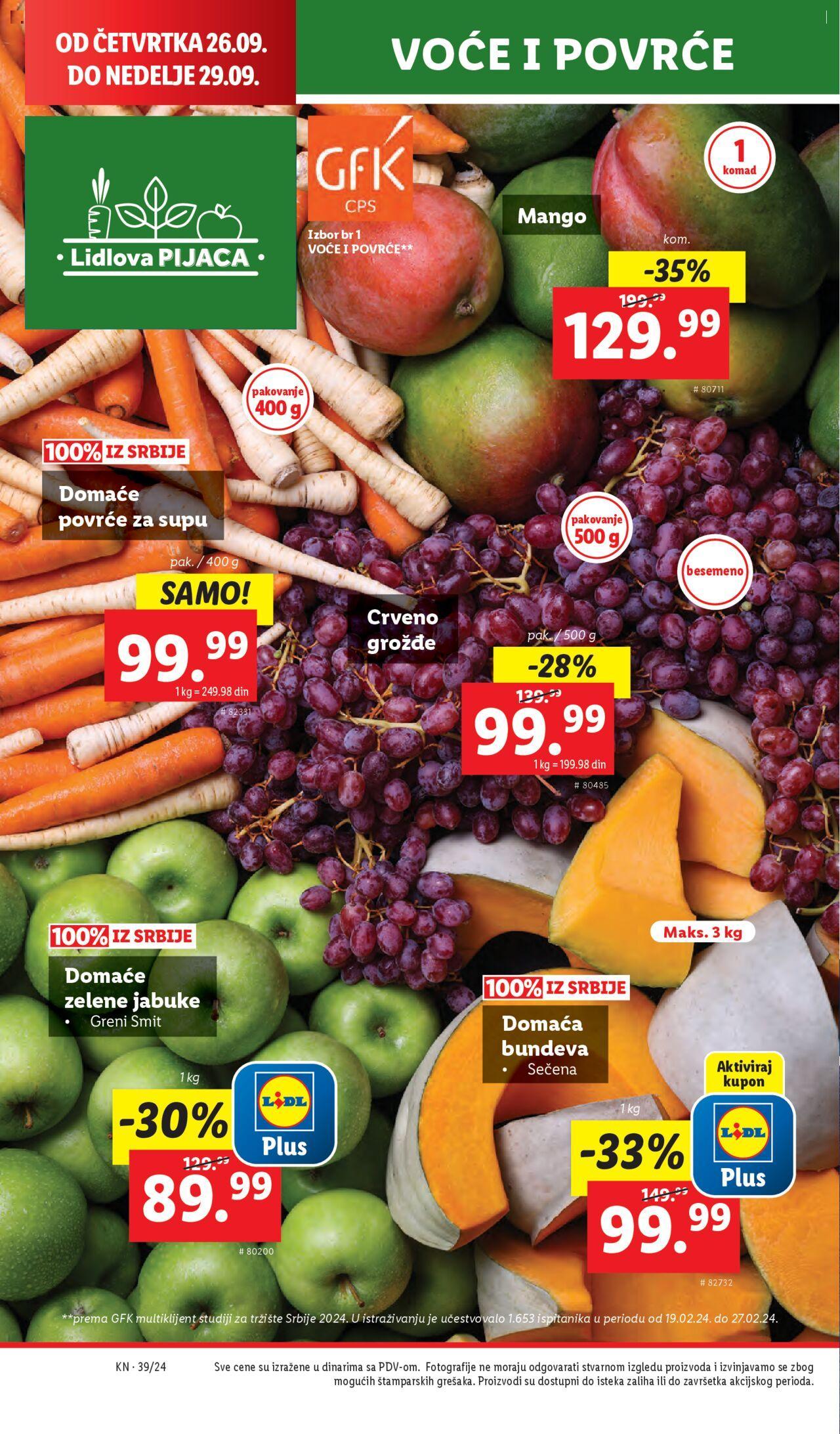 lidl - Lidl katalog - najnovije akcije 26.09.2024 - 02.10.2024 - page: 8