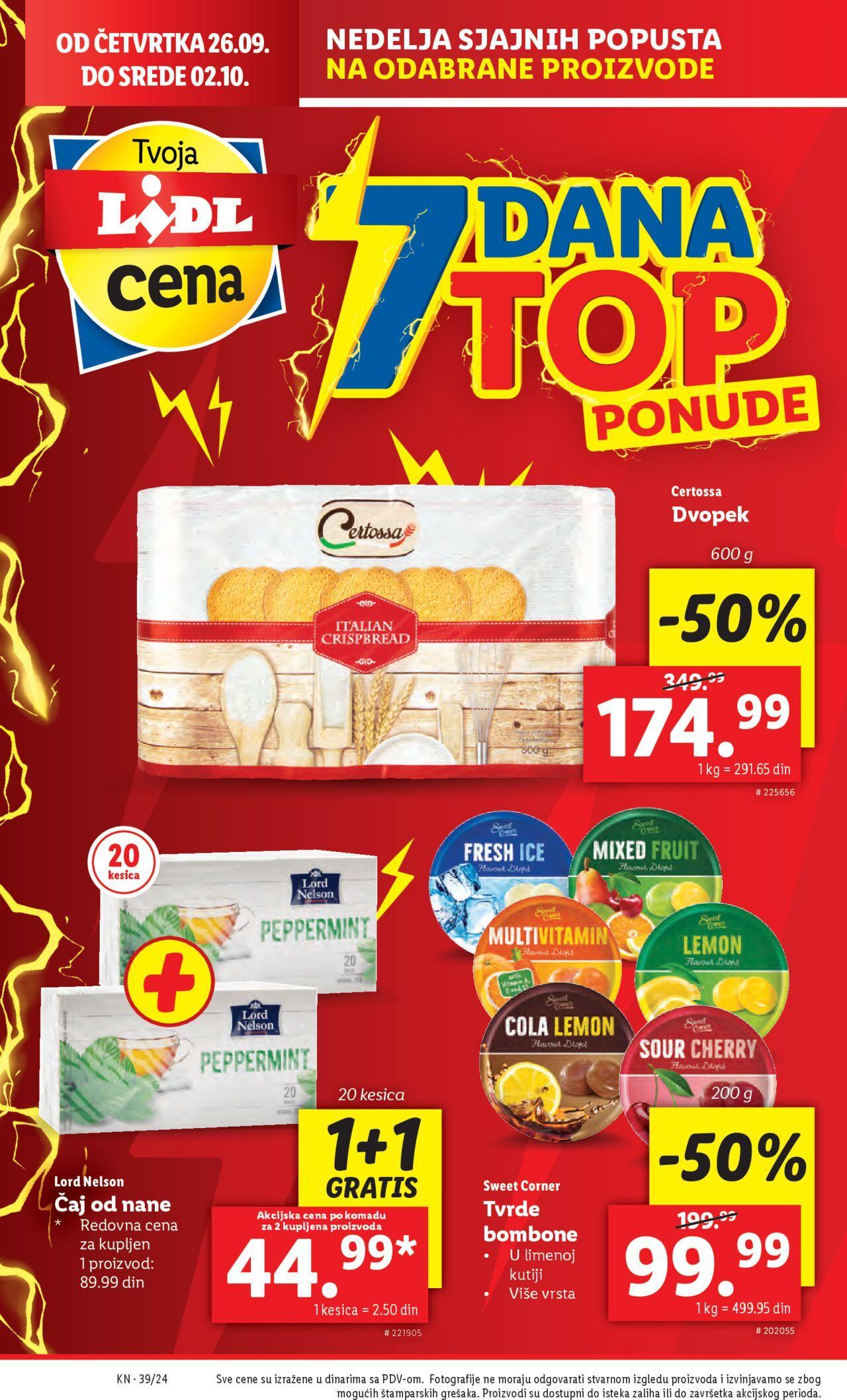 lidl - Lidl katalog - najnovije akcije 26.09.2024 - 02.10.2024 - page: 6