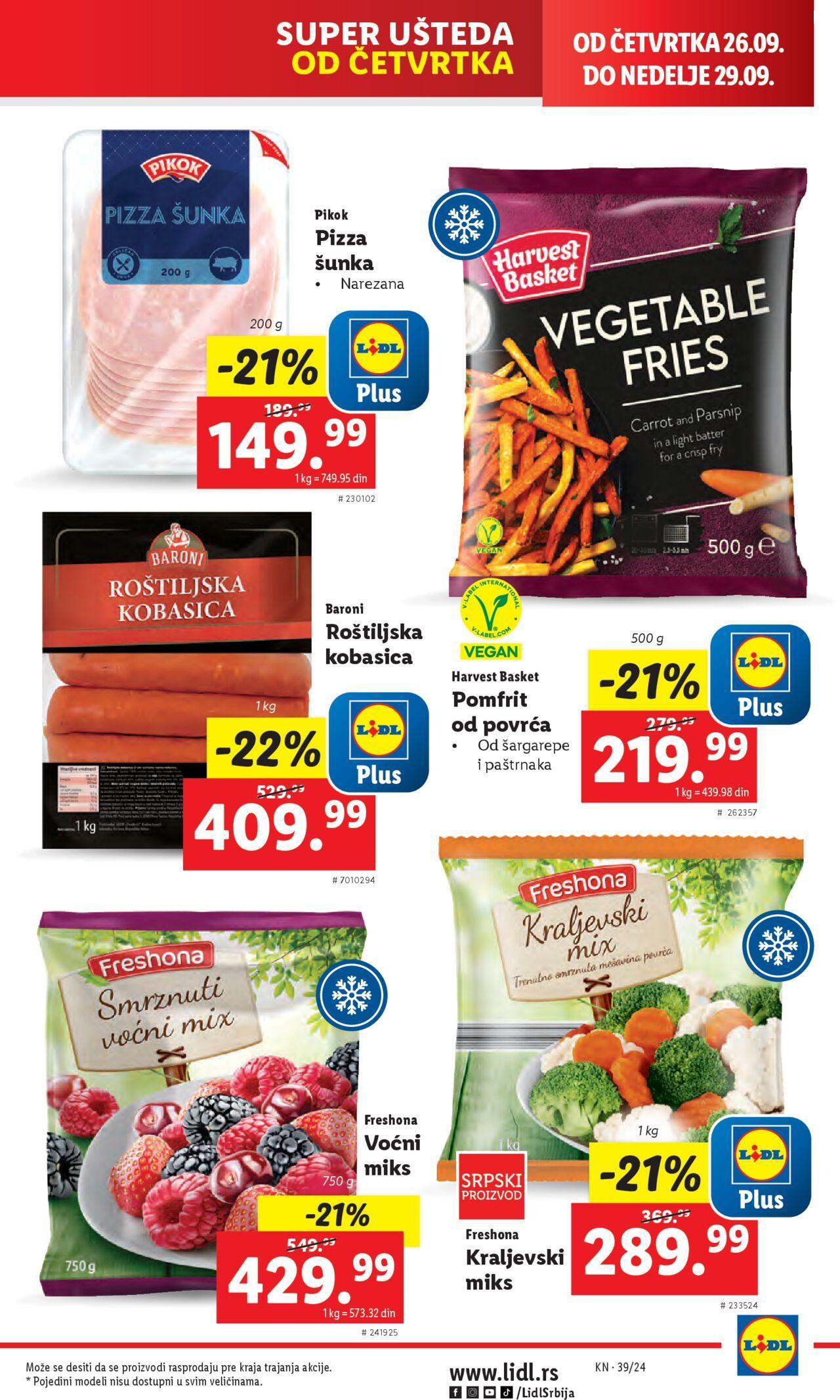 lidl - Lidl katalog - najnovije akcije 26.09.2024 - 02.10.2024 - page: 13