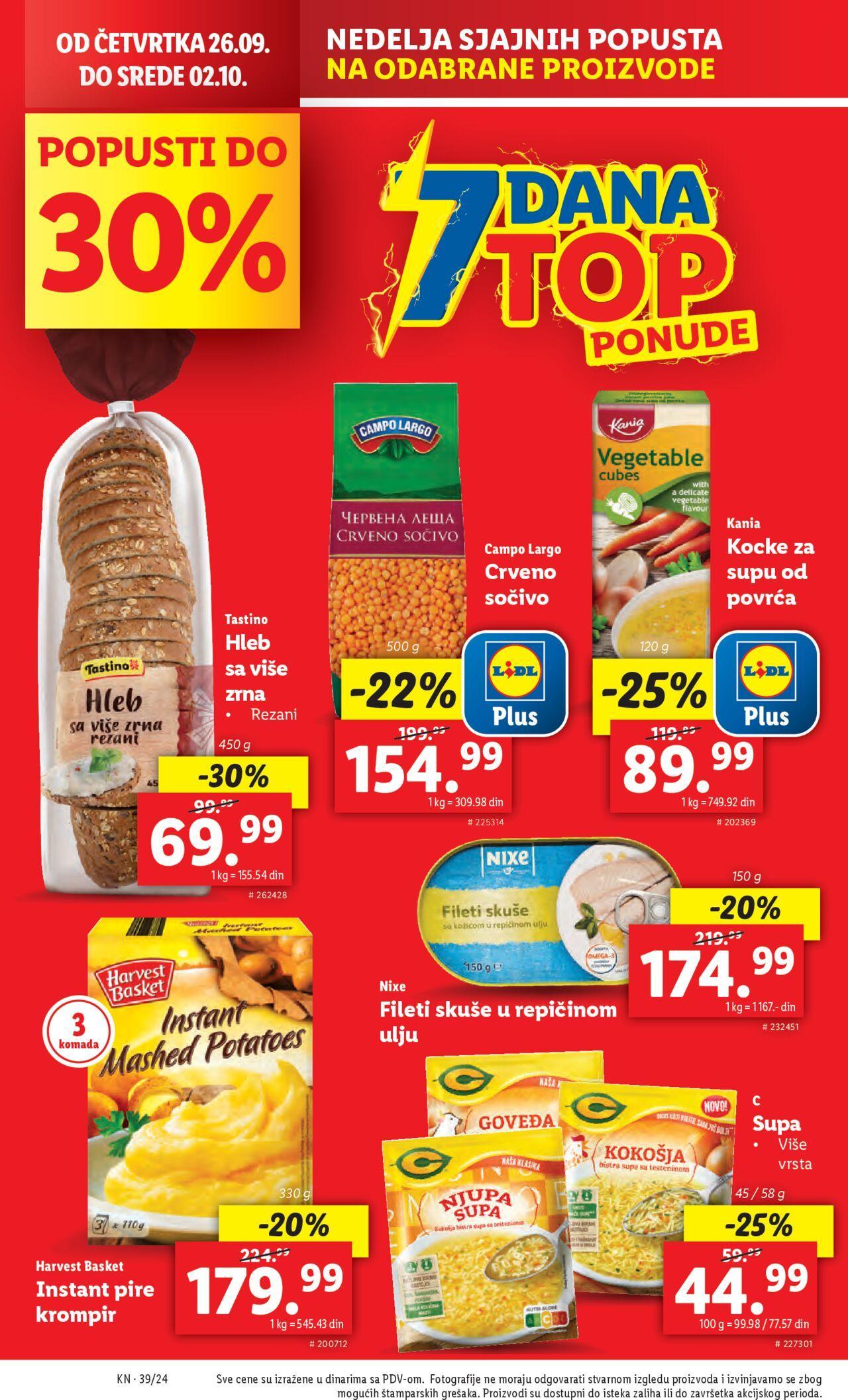 lidl - Lidl katalog - najnovije akcije 26.09.2024 - 02.10.2024 - page: 14