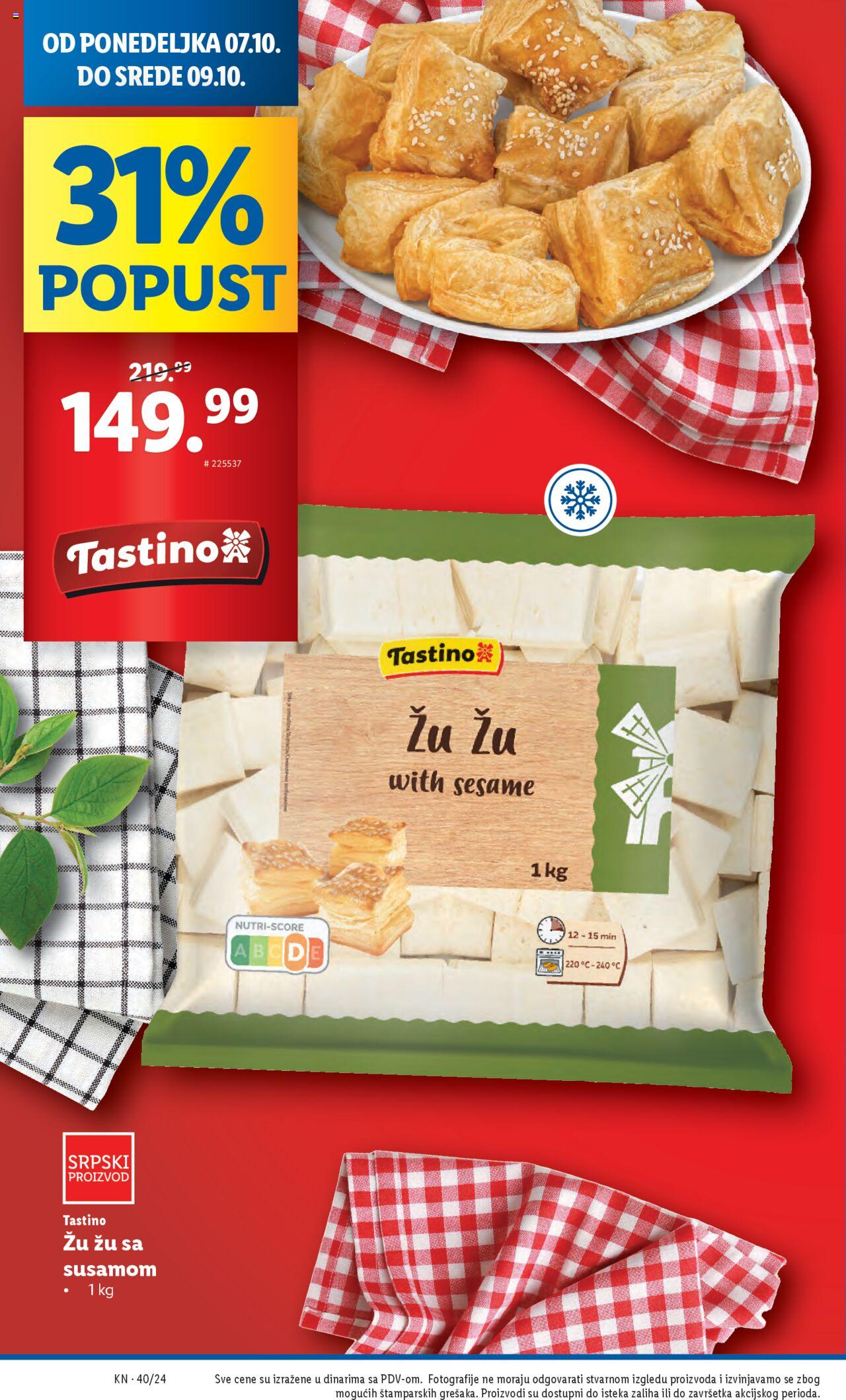 lidl - Lidl katalog - najnovije akcije 03.10.2024 - 09.10.2024 - page: 38