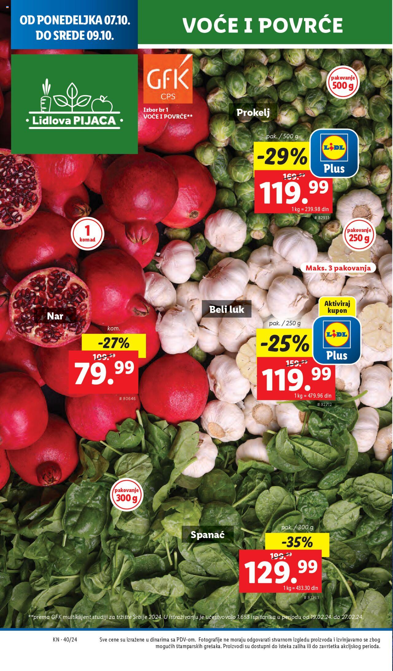 lidl - Lidl katalog - najnovije akcije 03.10.2024 - 09.10.2024 - page: 40