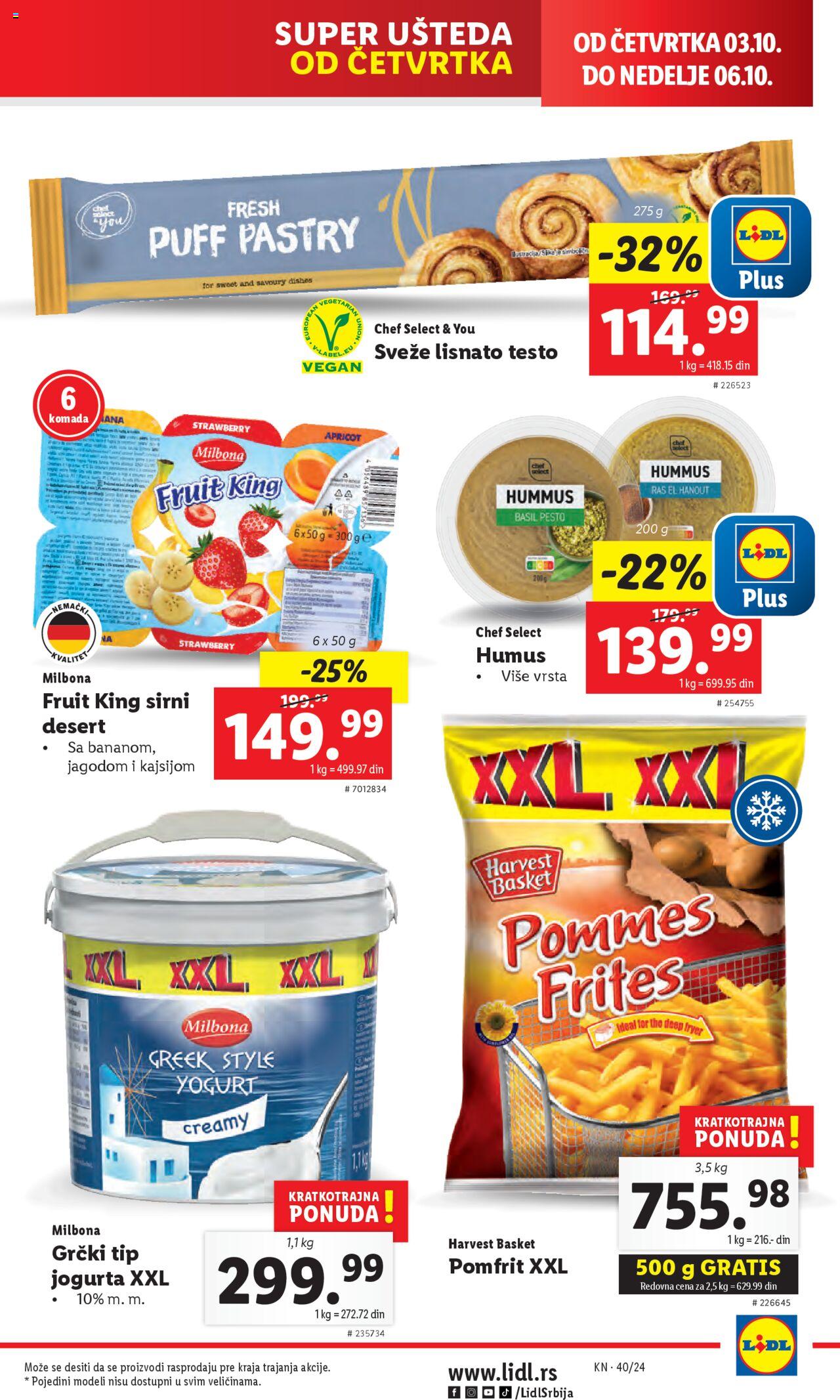 lidl - Lidl katalog - najnovije akcije 03.10.2024 - 09.10.2024 - page: 13