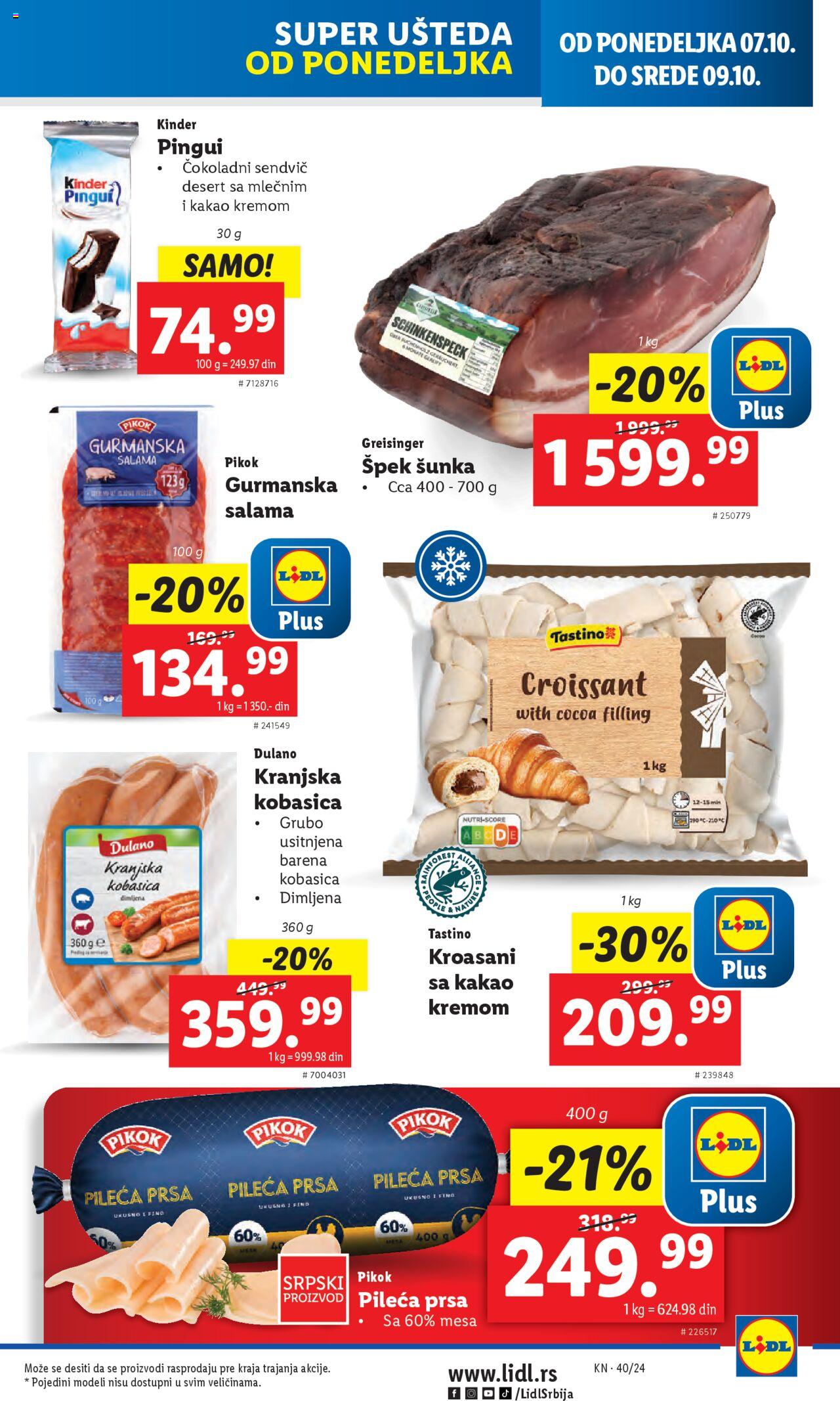 lidl - Lidl katalog - najnovije akcije 03.10.2024 - 09.10.2024 - page: 43