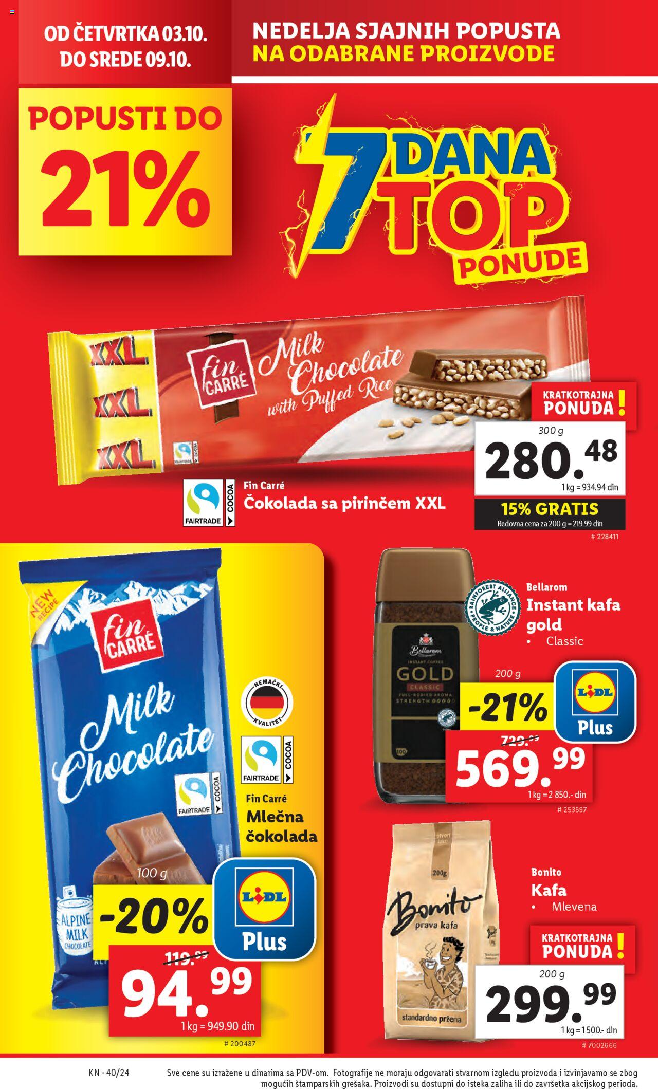 lidl - Lidl katalog - najnovije akcije 03.10.2024 - 09.10.2024 - page: 18