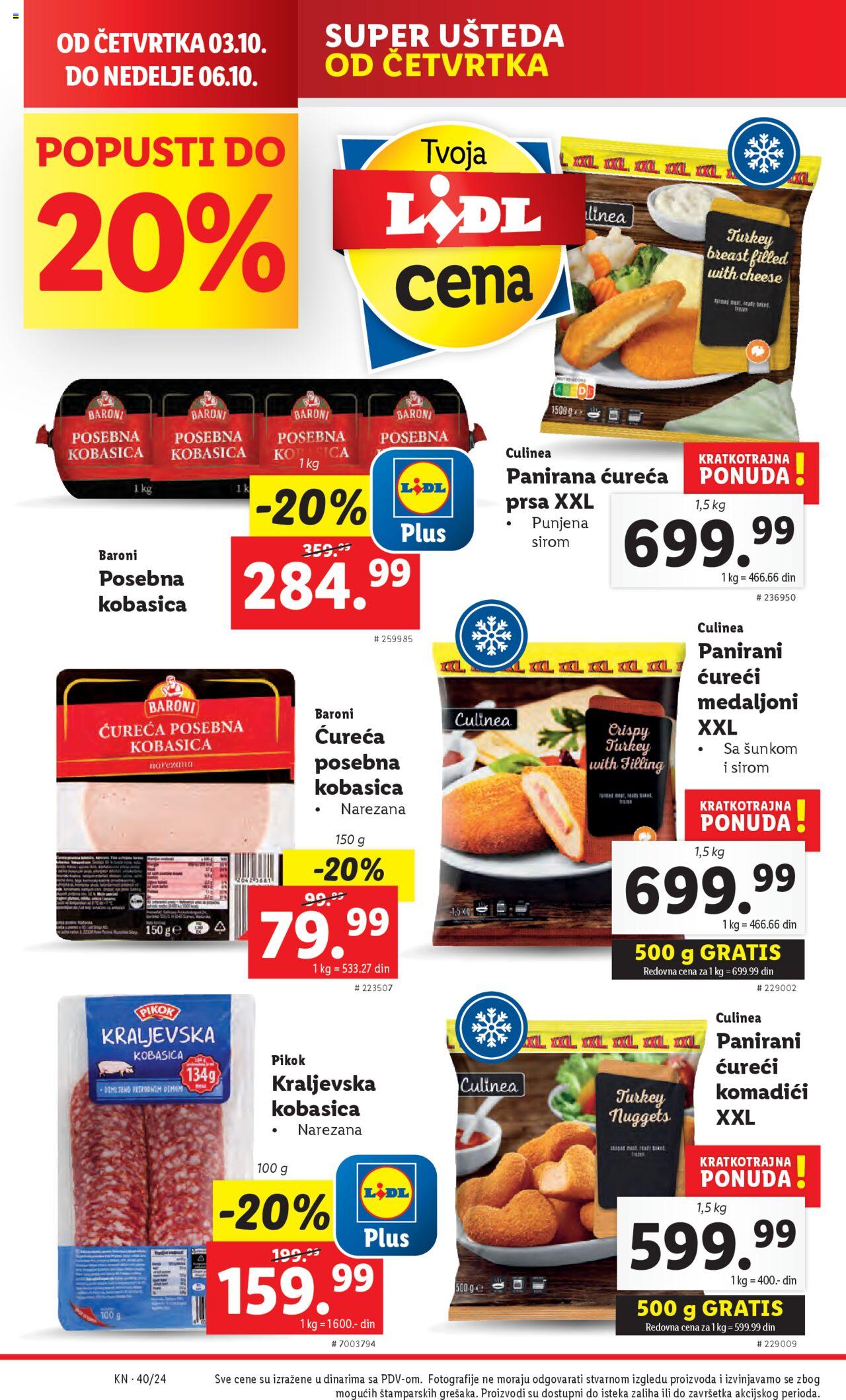 lidl - Lidl katalog - najnovije akcije 03.10.2024 - 09.10.2024 - page: 14