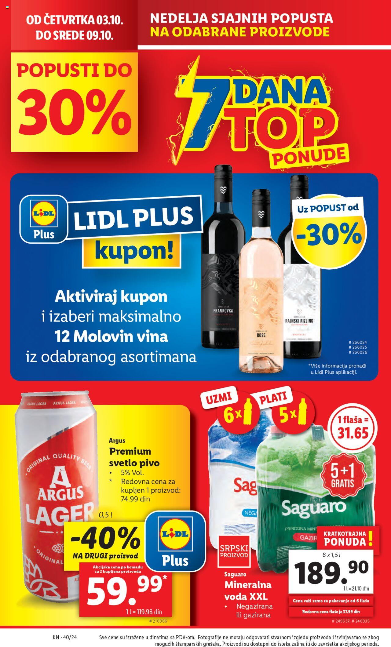 lidl - Lidl katalog - najnovije akcije 03.10.2024 - 09.10.2024 - page: 20