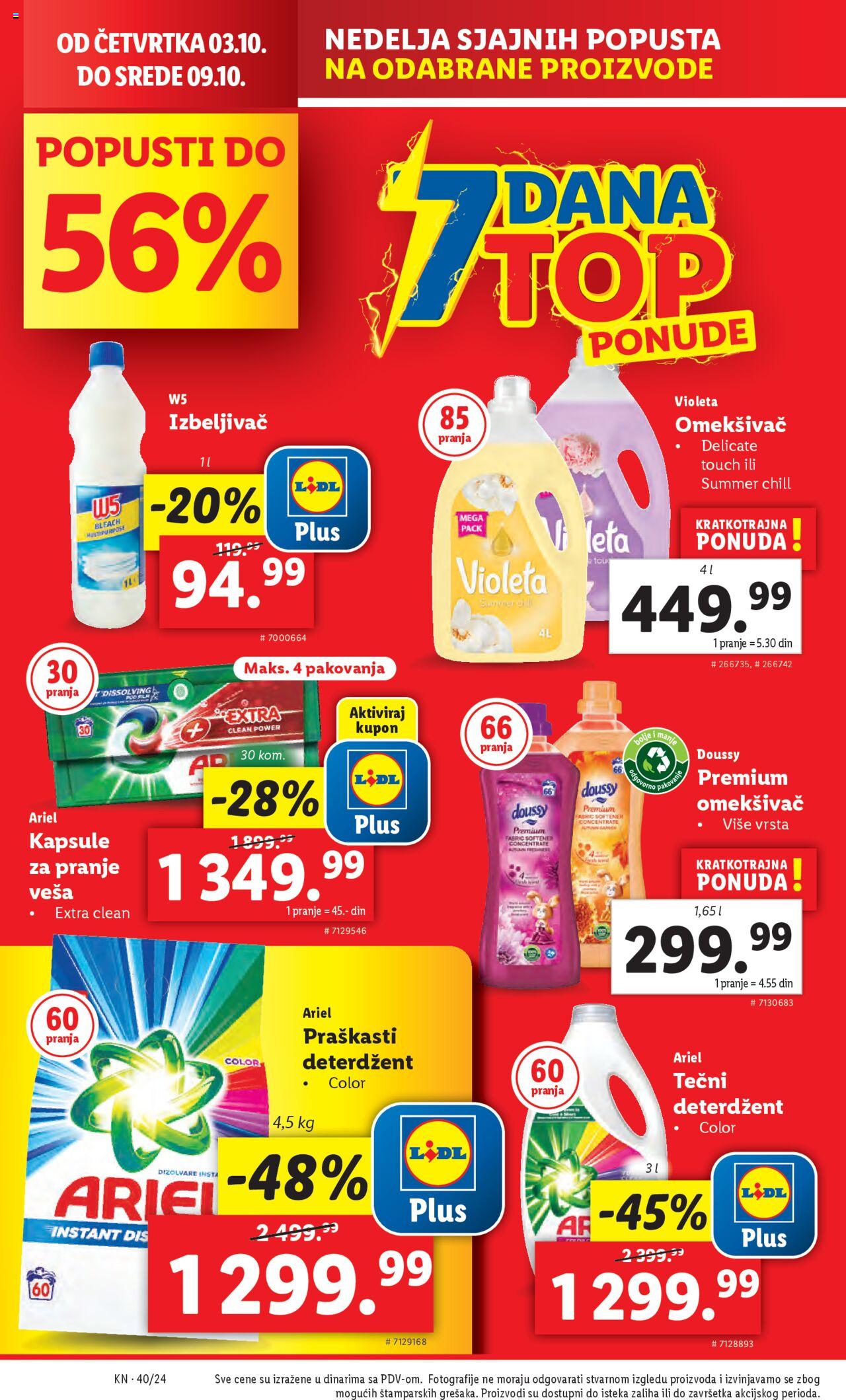 lidl - Lidl katalog - najnovije akcije 03.10.2024 - 09.10.2024 - page: 22