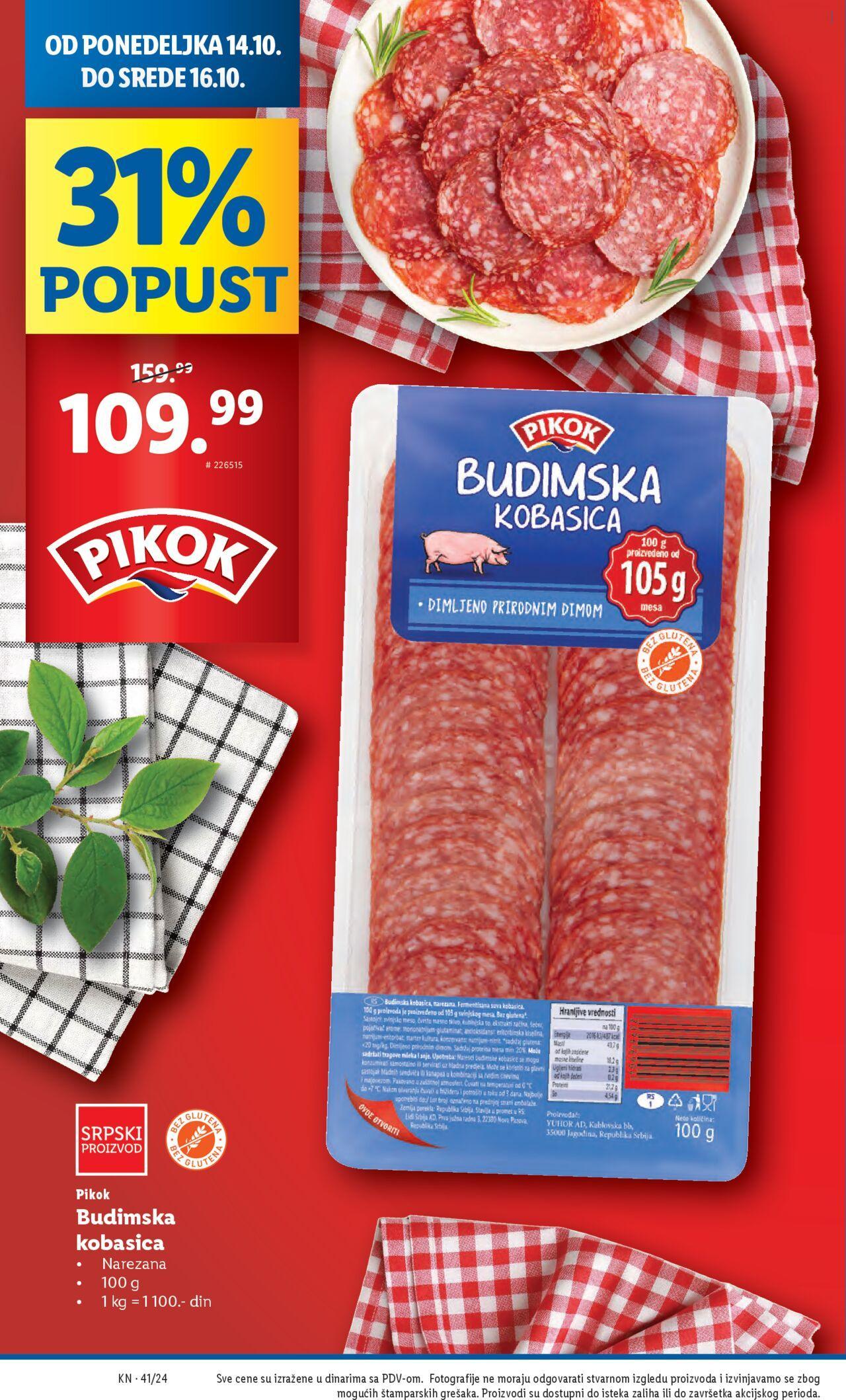 lidl - Lidl katalog - najnovije akcije 10.10.2024 - 16.10.2024 - page: 42