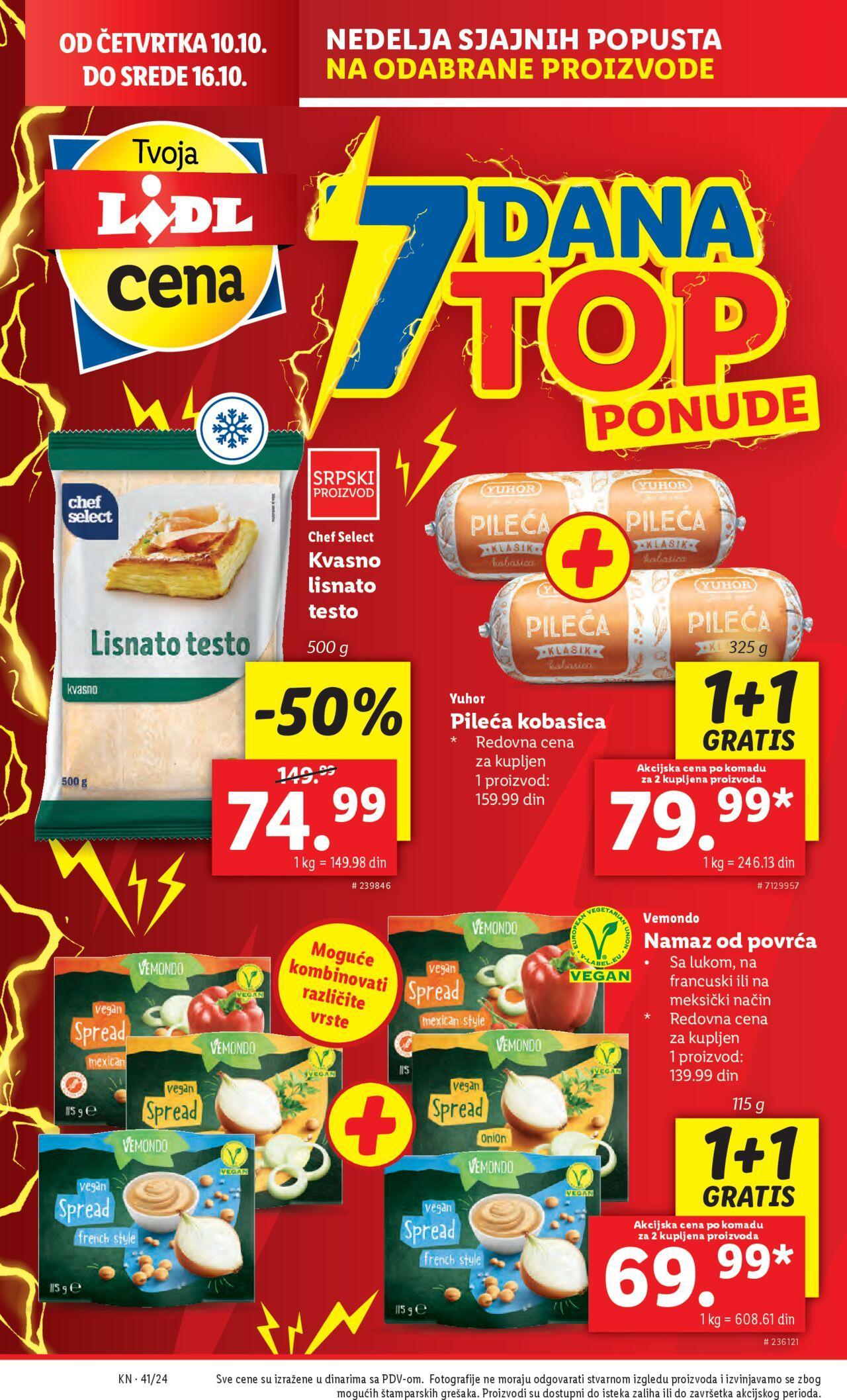 lidl - Lidl katalog - najnovije akcije 10.10.2024 - 16.10.2024 - page: 8