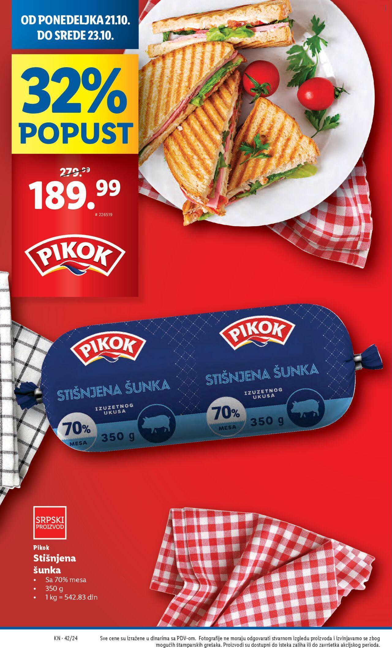 lidl - Lidl katalog - najnovije akcije 17.10.2024 - 23.10.2024 - page: 42