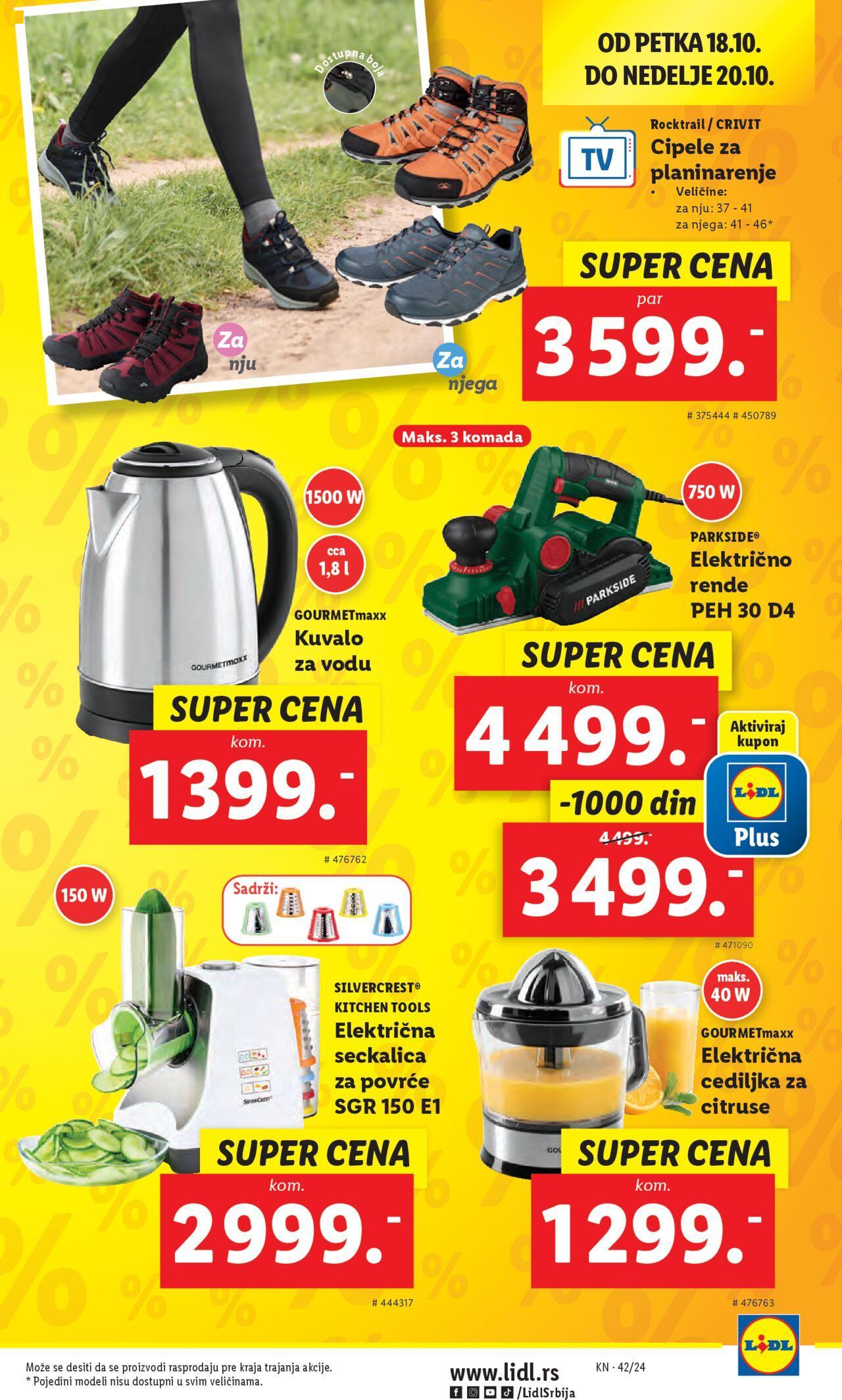 lidl - Lidl katalog - najnovije akcije 17.10.2024 - 23.10.2024 - page: 39