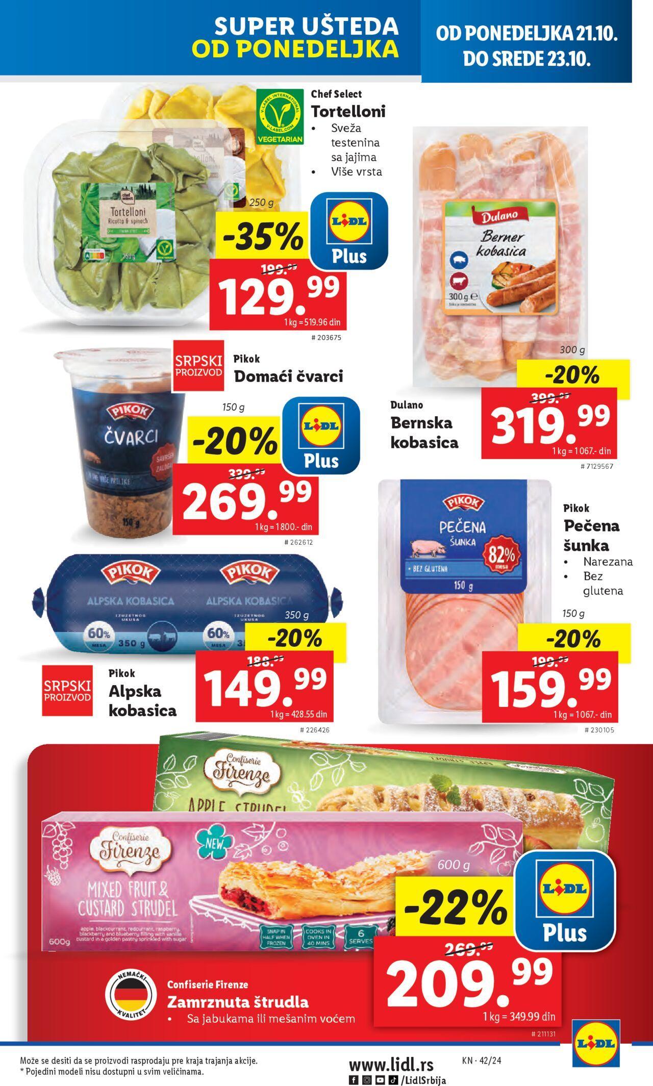 lidl - Lidl katalog - najnovije akcije 17.10.2024 - 23.10.2024 - page: 47