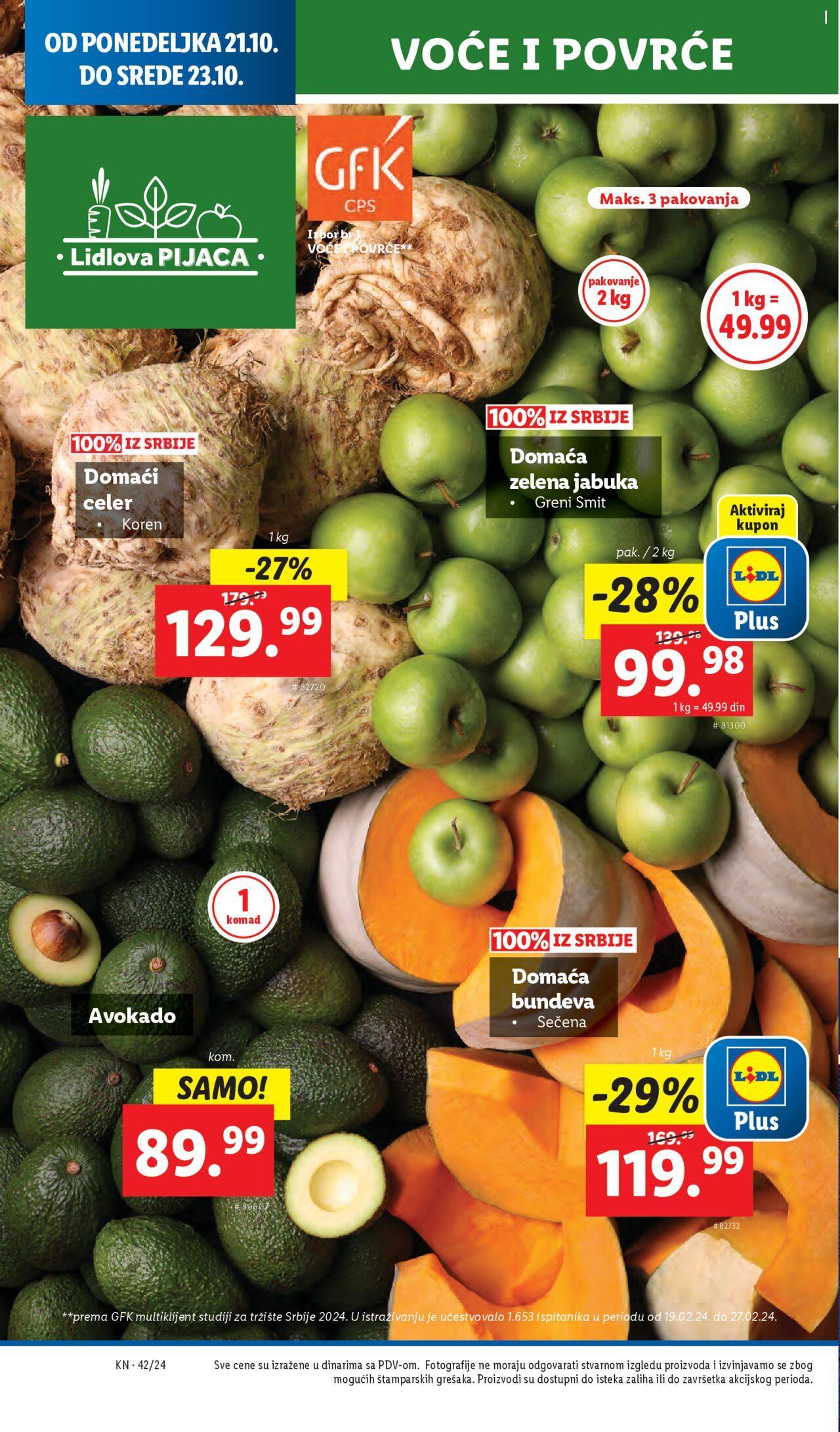 lidl - Lidl katalog - najnovije akcije 17.10.2024 - 23.10.2024 - page: 44