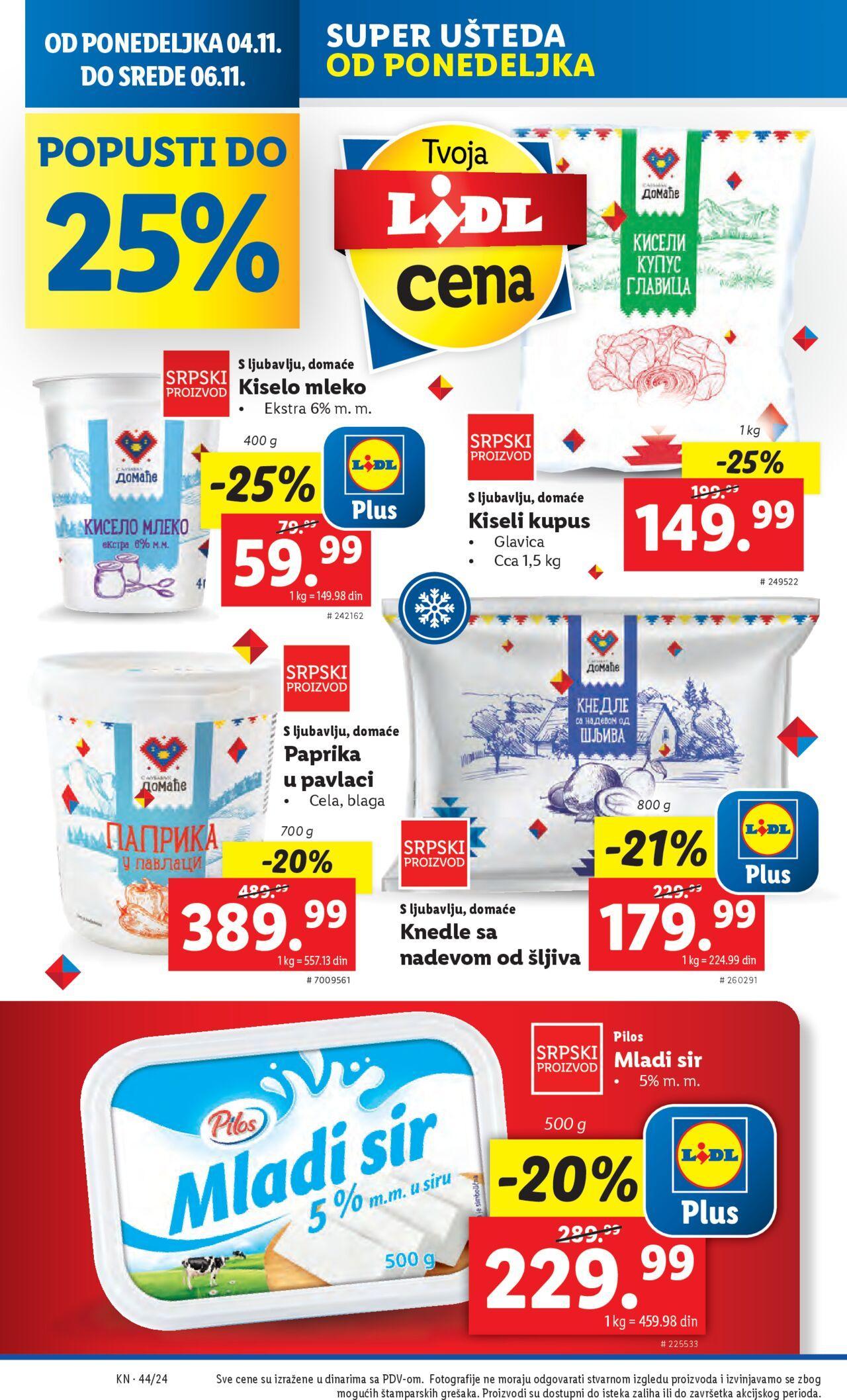 lidl - Lidl katalog - najnovije akcije 31.10.2024 - 06.11.2024 - page: 44